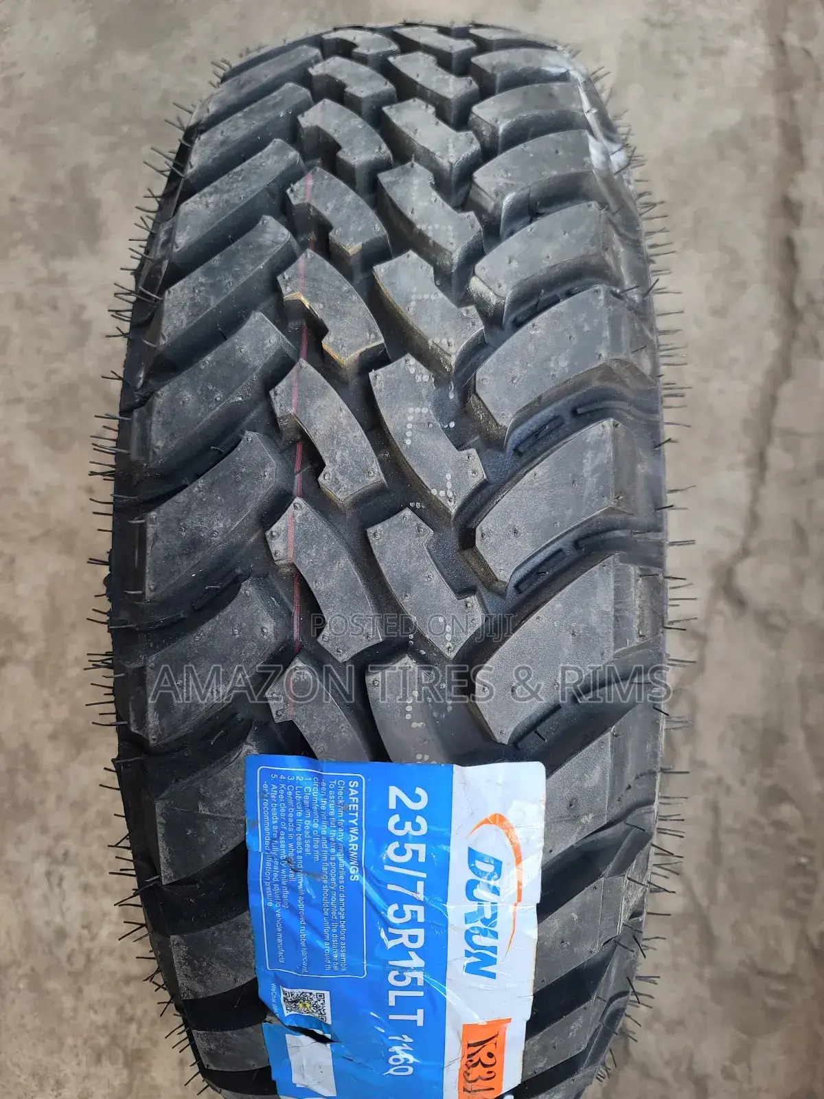 235/75r15 Durun Tyres 116 Q Terrain Grabber M/T