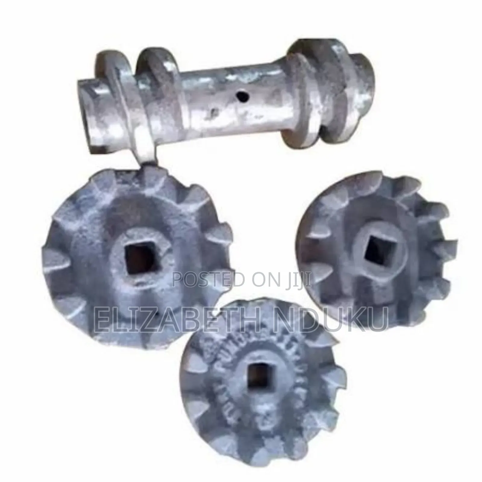 Machined Teethe Chaff Cutter Worm Gear