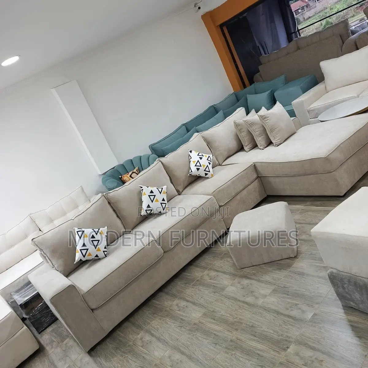 Elegant L Sofa