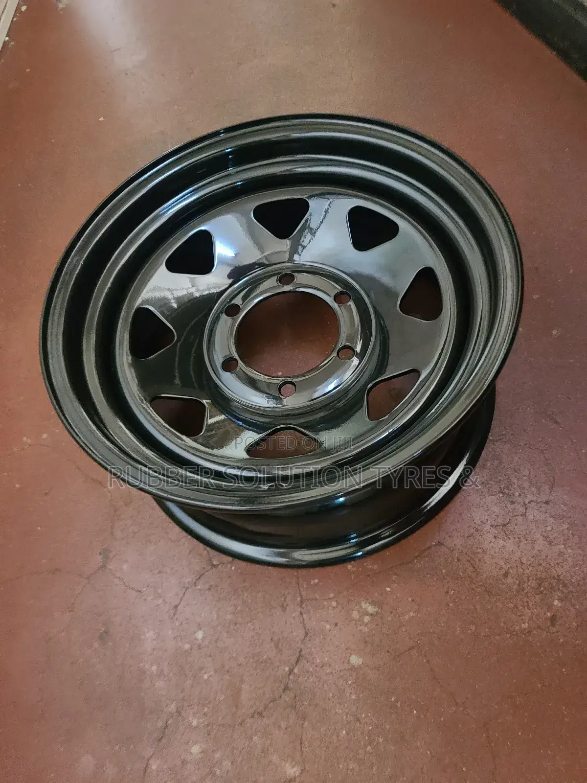 Rim Size 16 Hinch 6holes 7 J Black Colour Landcruiser