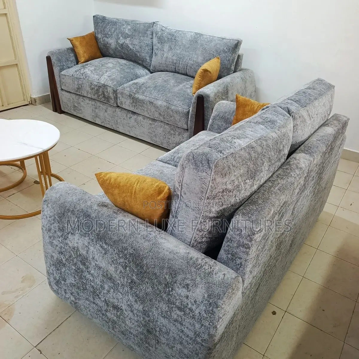 Modern Art 5 Seater Sofa