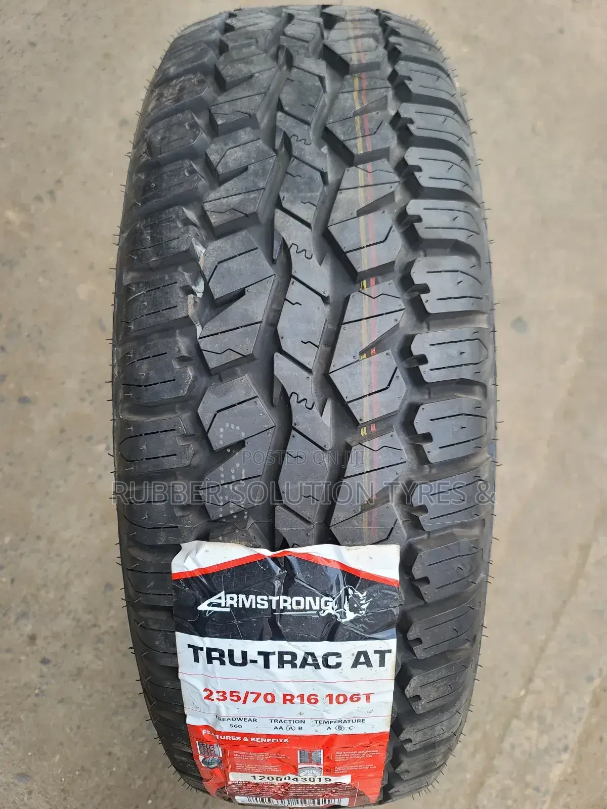 235/70 R16 Armstrong Tyres 106 T Tru-Trac a/T All-Terrain