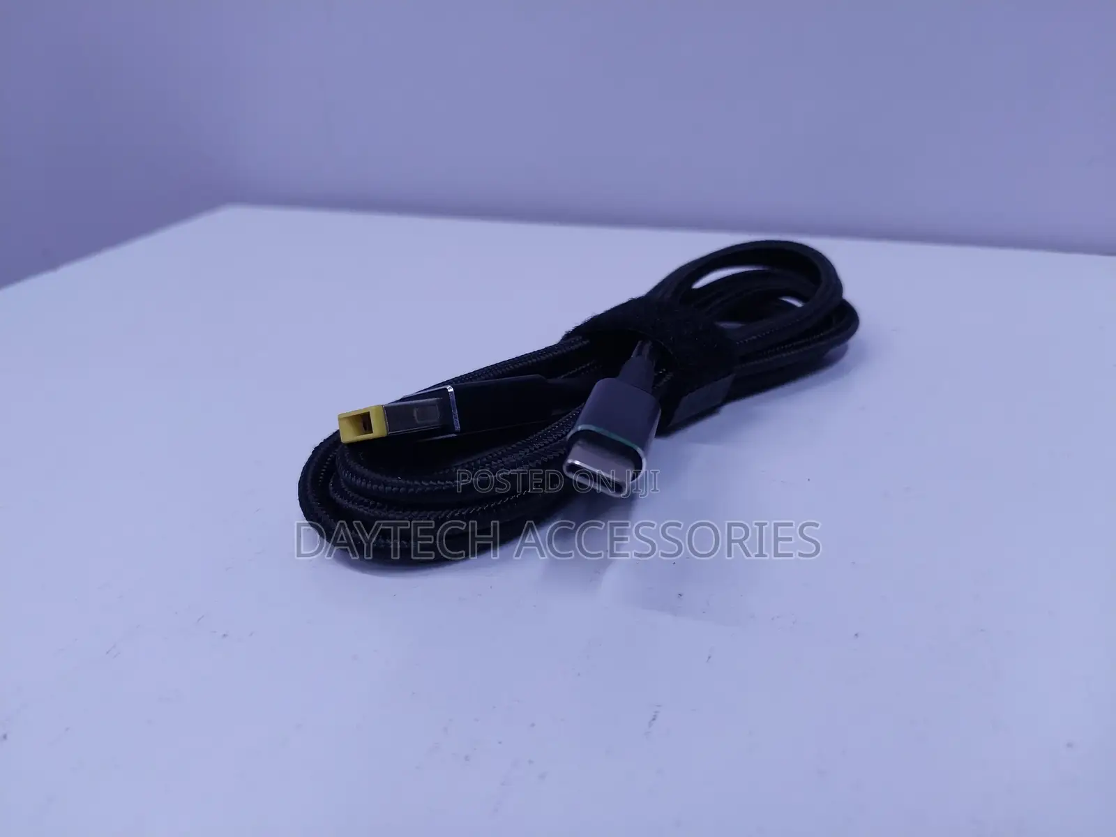 100w Usb-C Type-C to Slim Usb Square Tip Pd Charger for Lenovo.