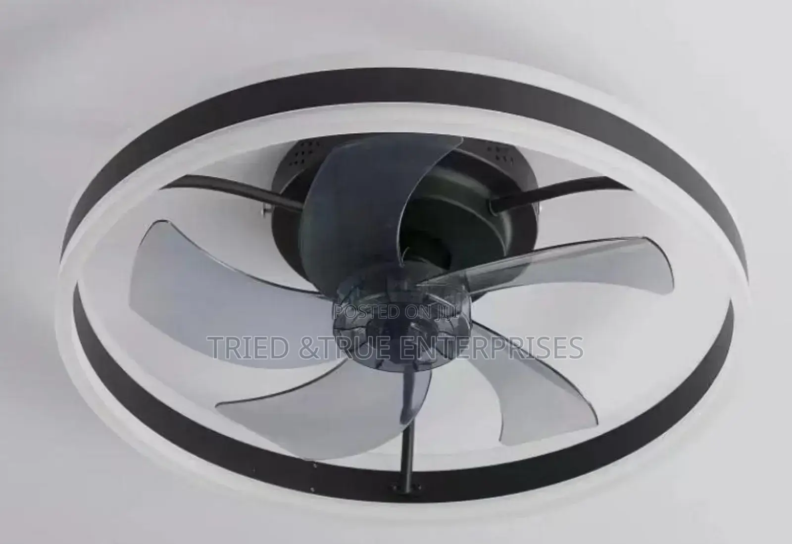 Vintage Modern Tricolour Ceiling Light Chandelier With Fan W2q