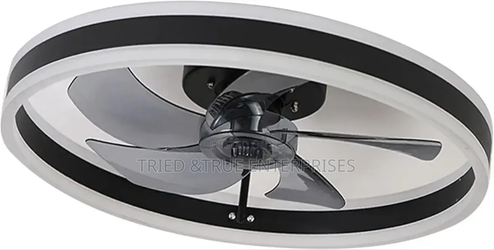Vintage Modern Tricolour Ceiling Light Chandelier With Fan W2q