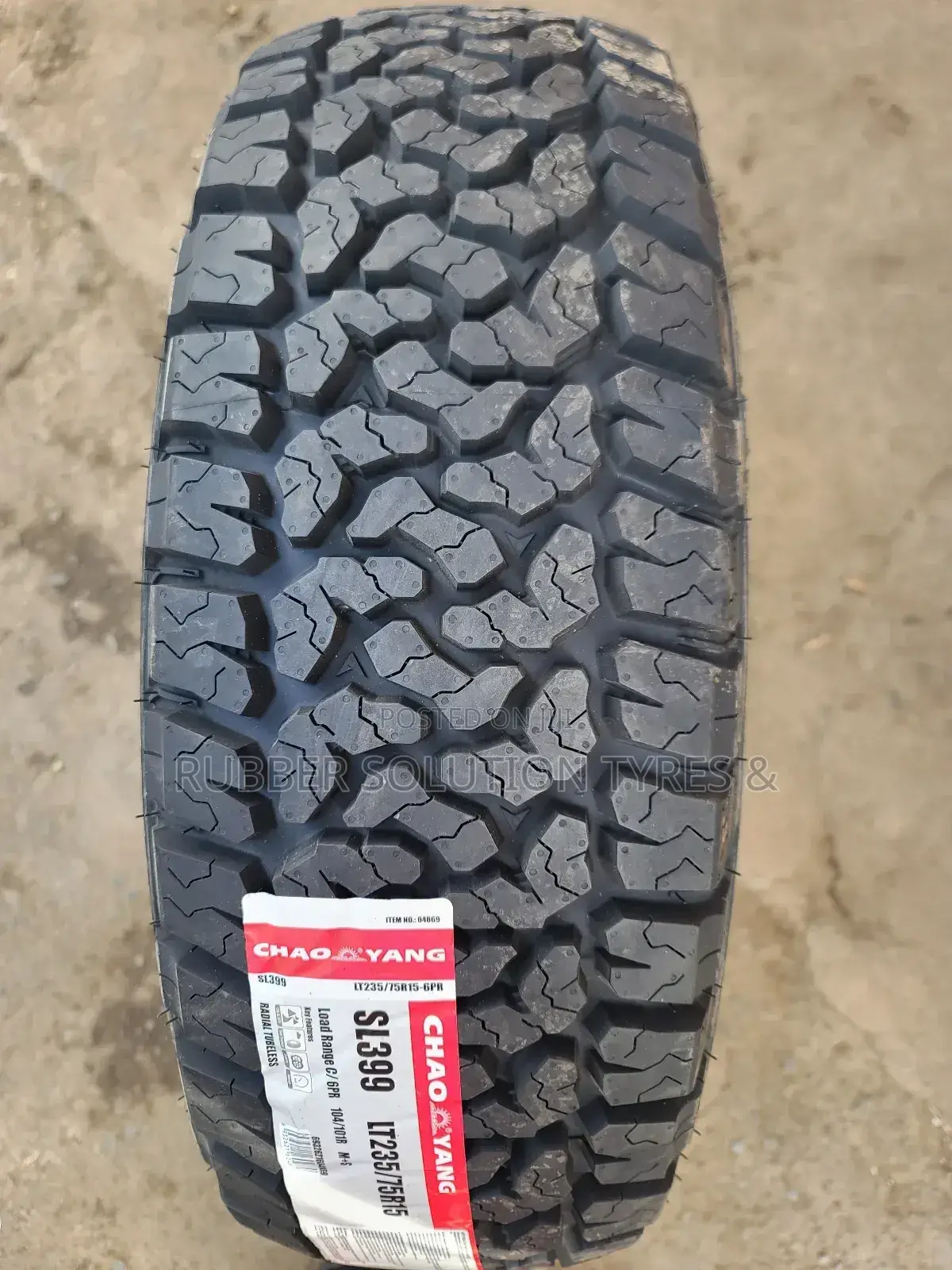 235/75r15 Chaoyang Lt 6pr