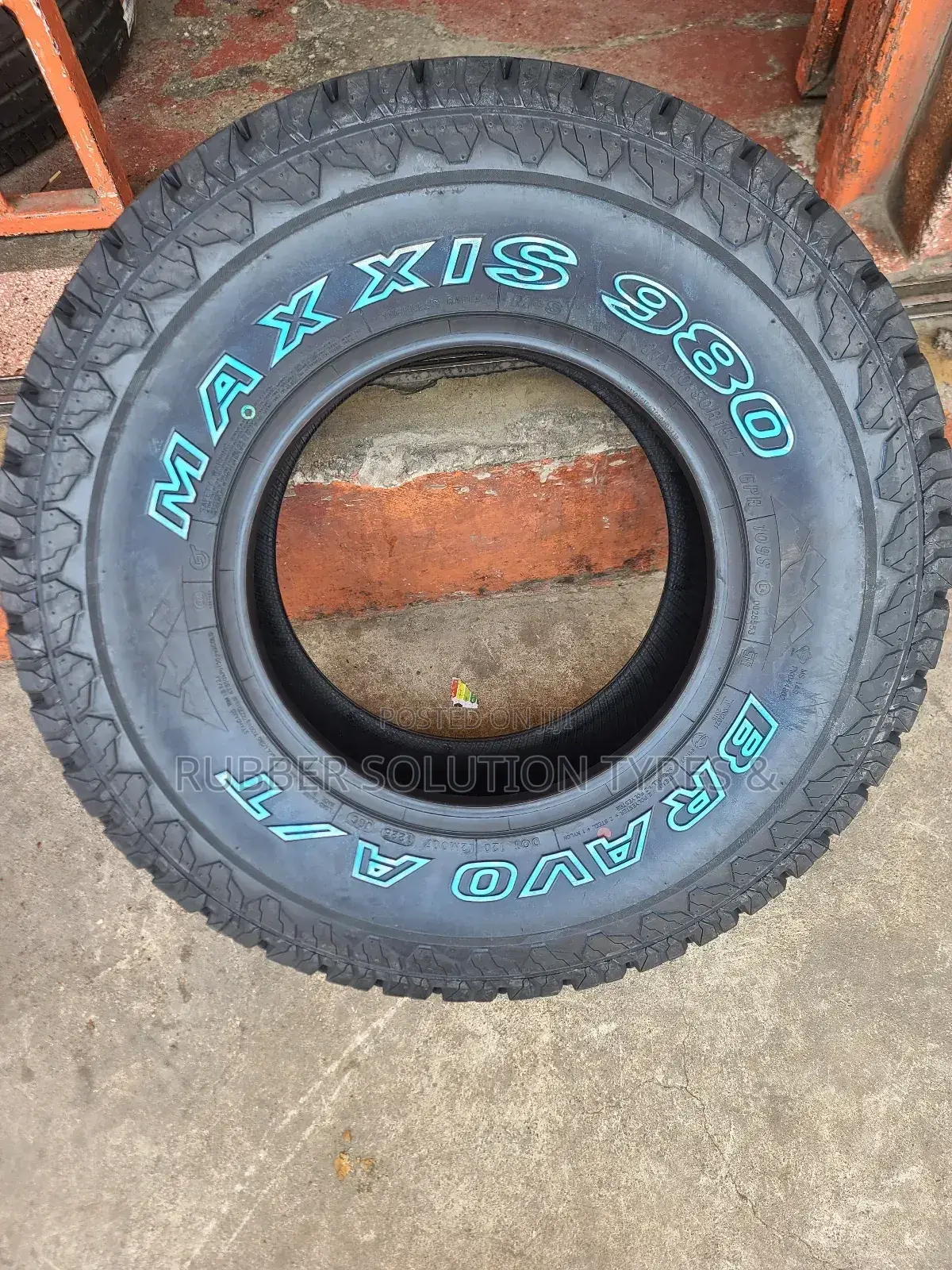 31x10.50 R15 Maxxis Tyres Bravo a/T980 L/T6pr[Made in Thailand