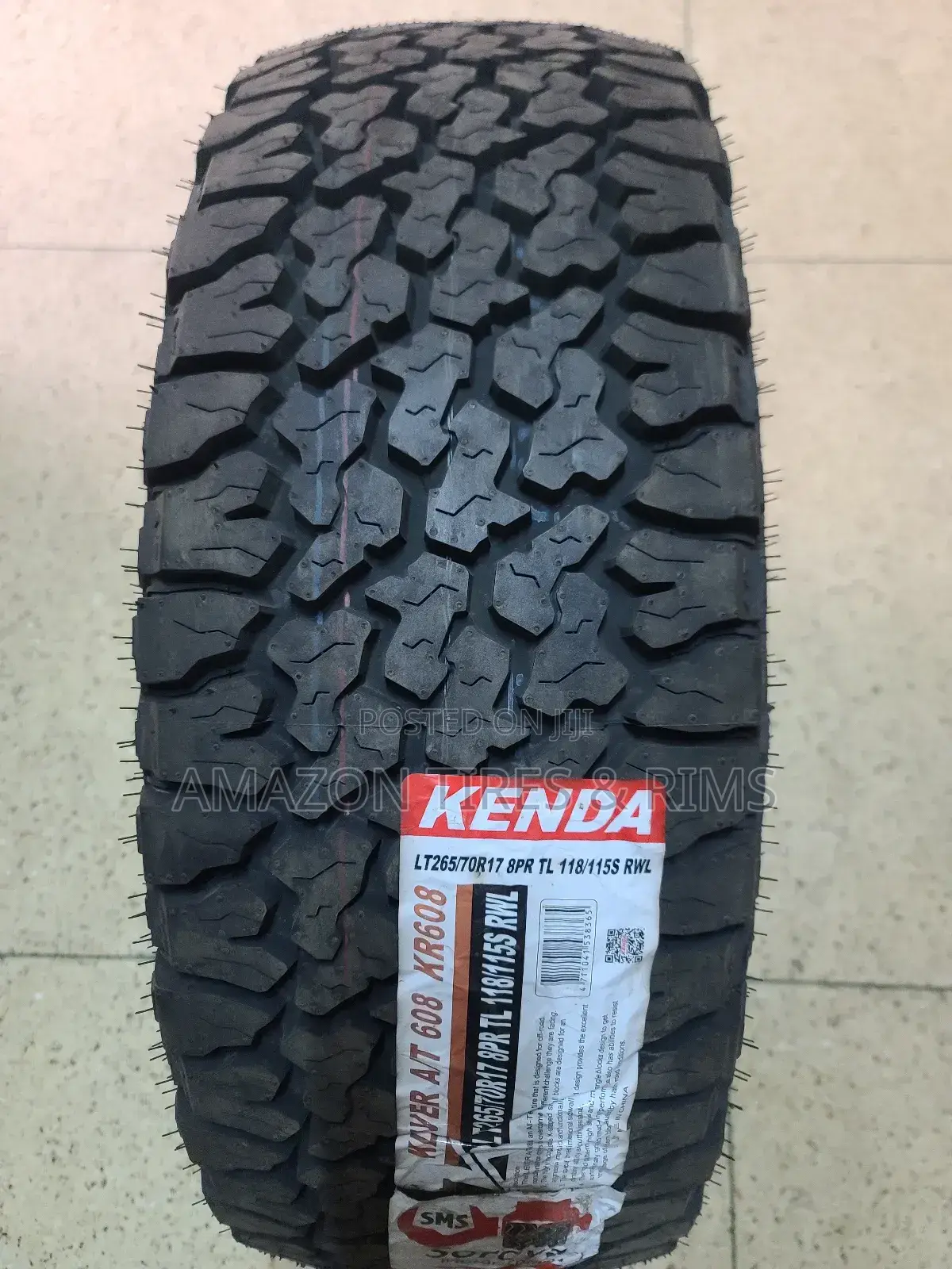 265/70r17 Kenda Tires 8pr A/Tkr608