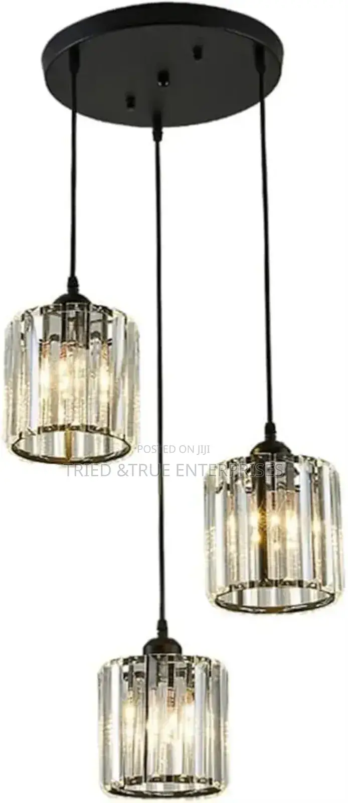 Elegant Crystal Pendant Light Jvc5