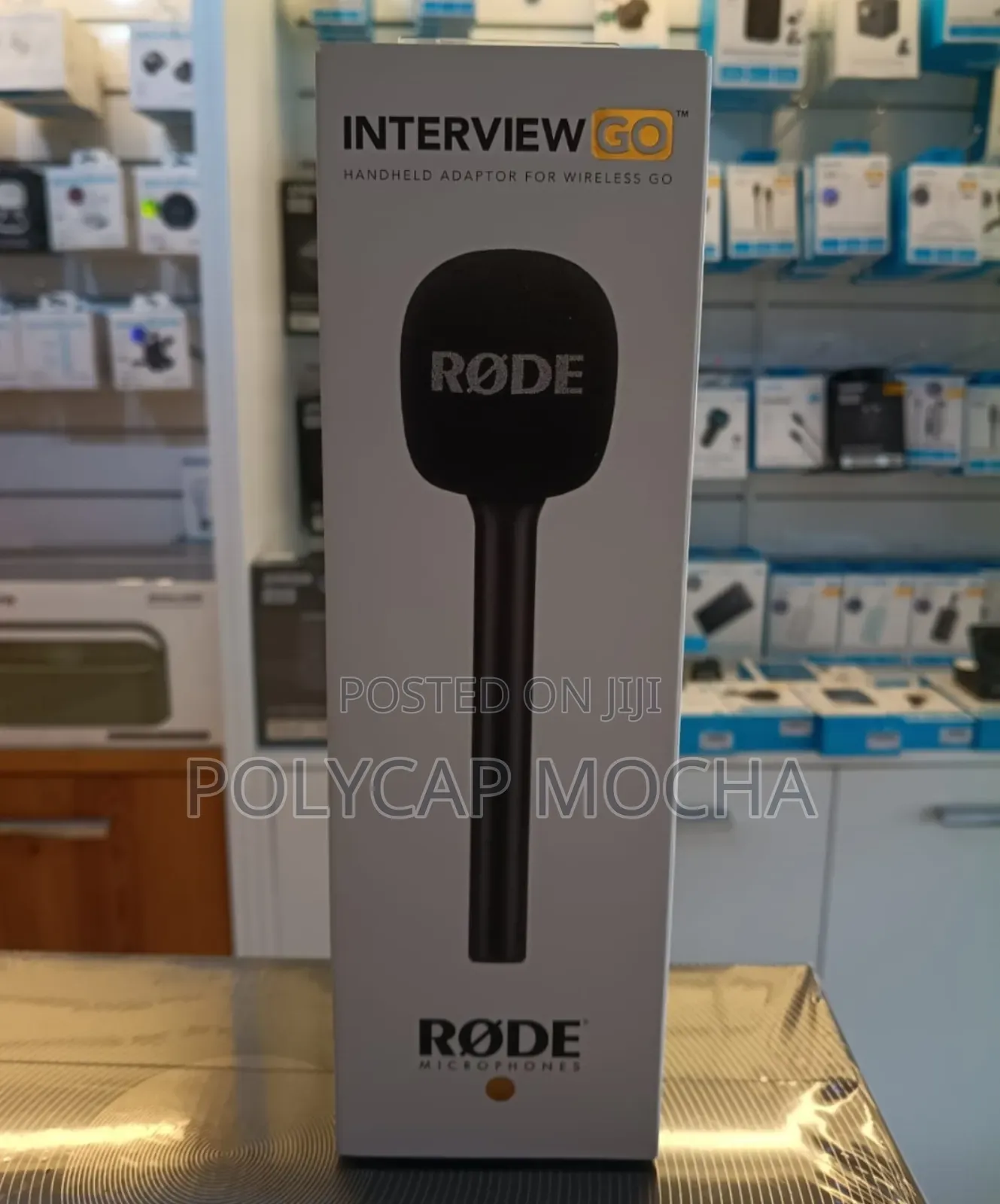 Rode Interview Go Handheld Mic Adapter for the Wireless Go