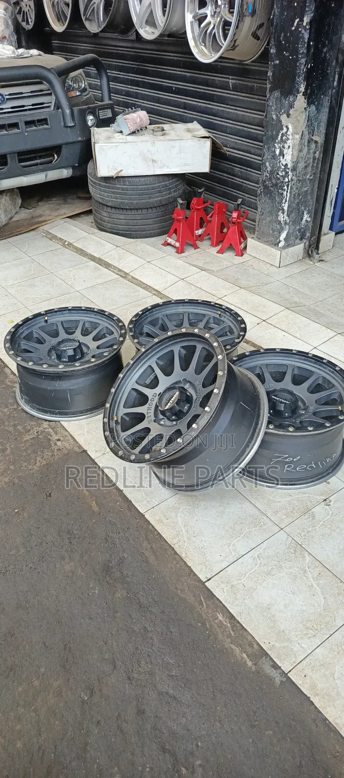 17" Alloys Wheels by Method Usa. 5holes for Landcruiser.
