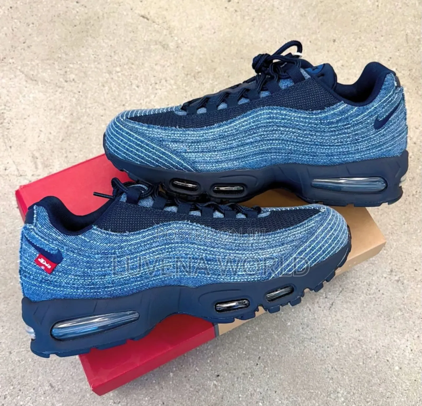 Airmax 95 Og Denim  Obsidian