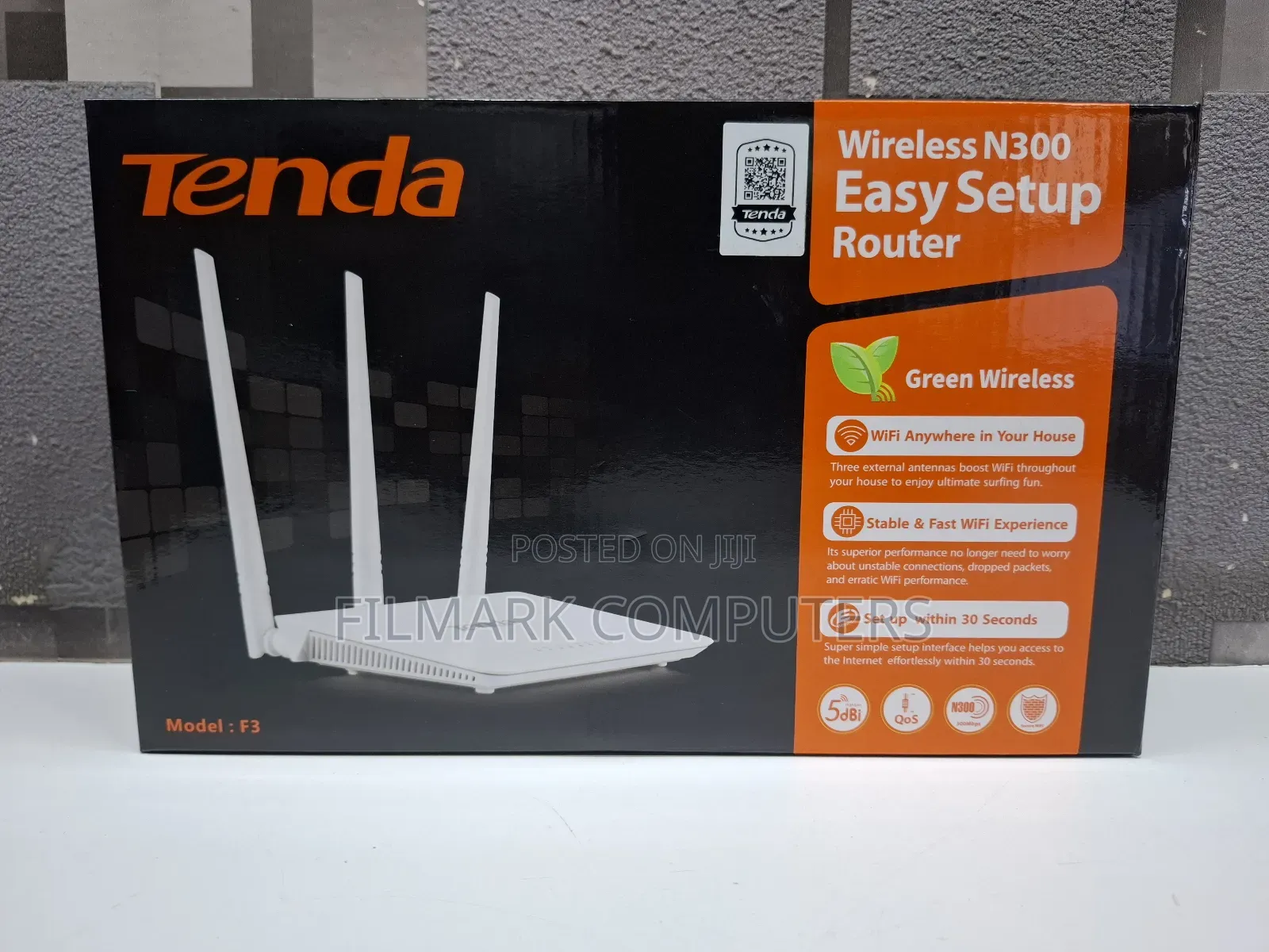 Tenda F3 300mbps Wireless Router Easy Setup Router