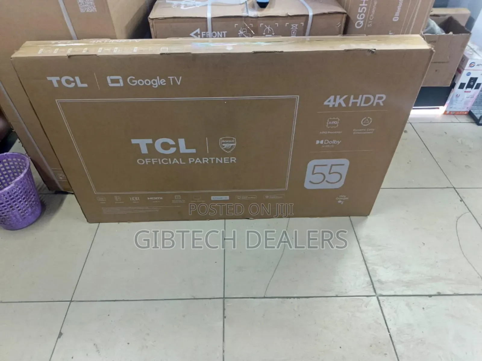 TCL 55 Inch HDR Google Tv Frameless