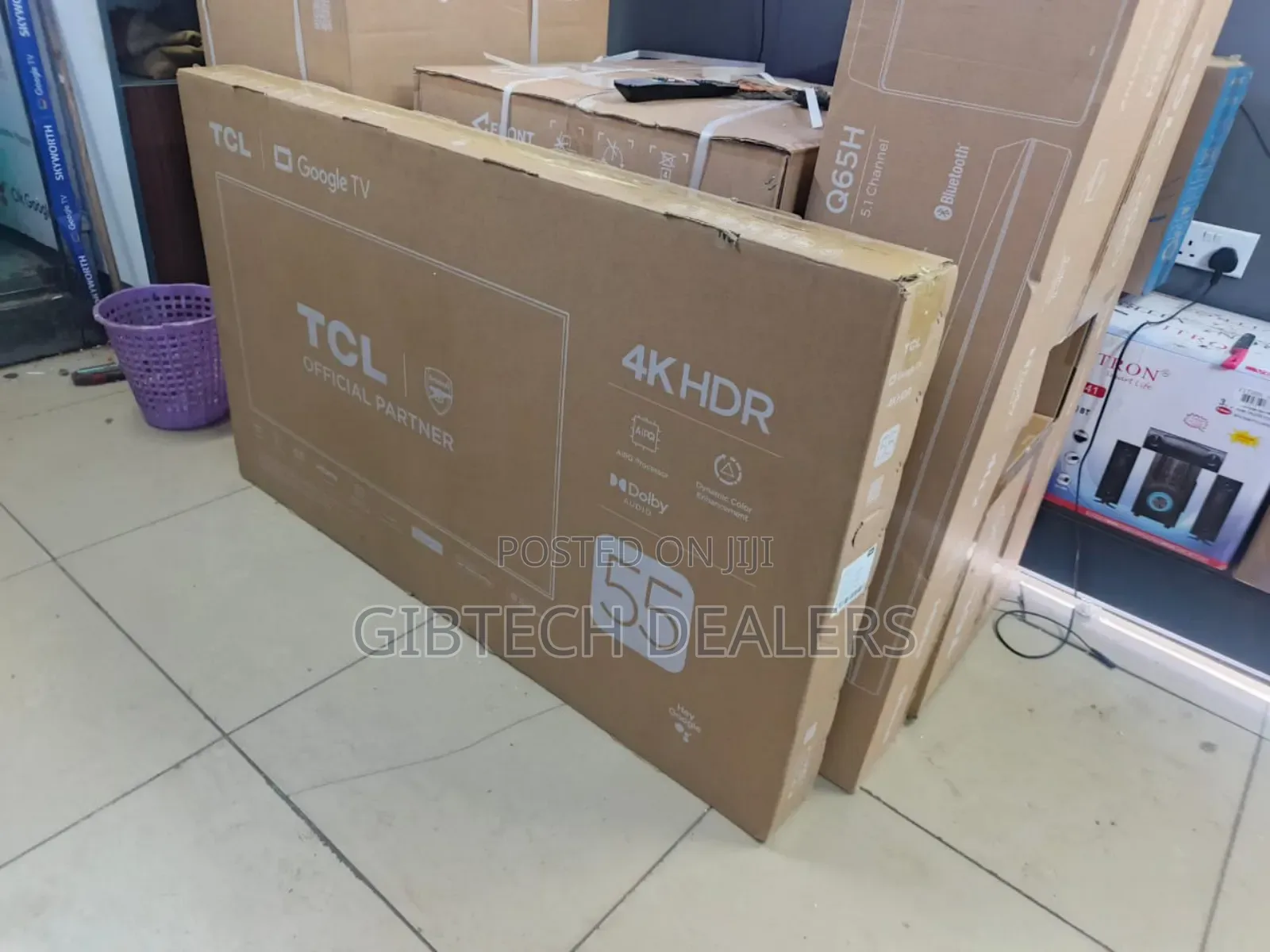 TCL 55 Inch Google Tv Frameless 55p6k