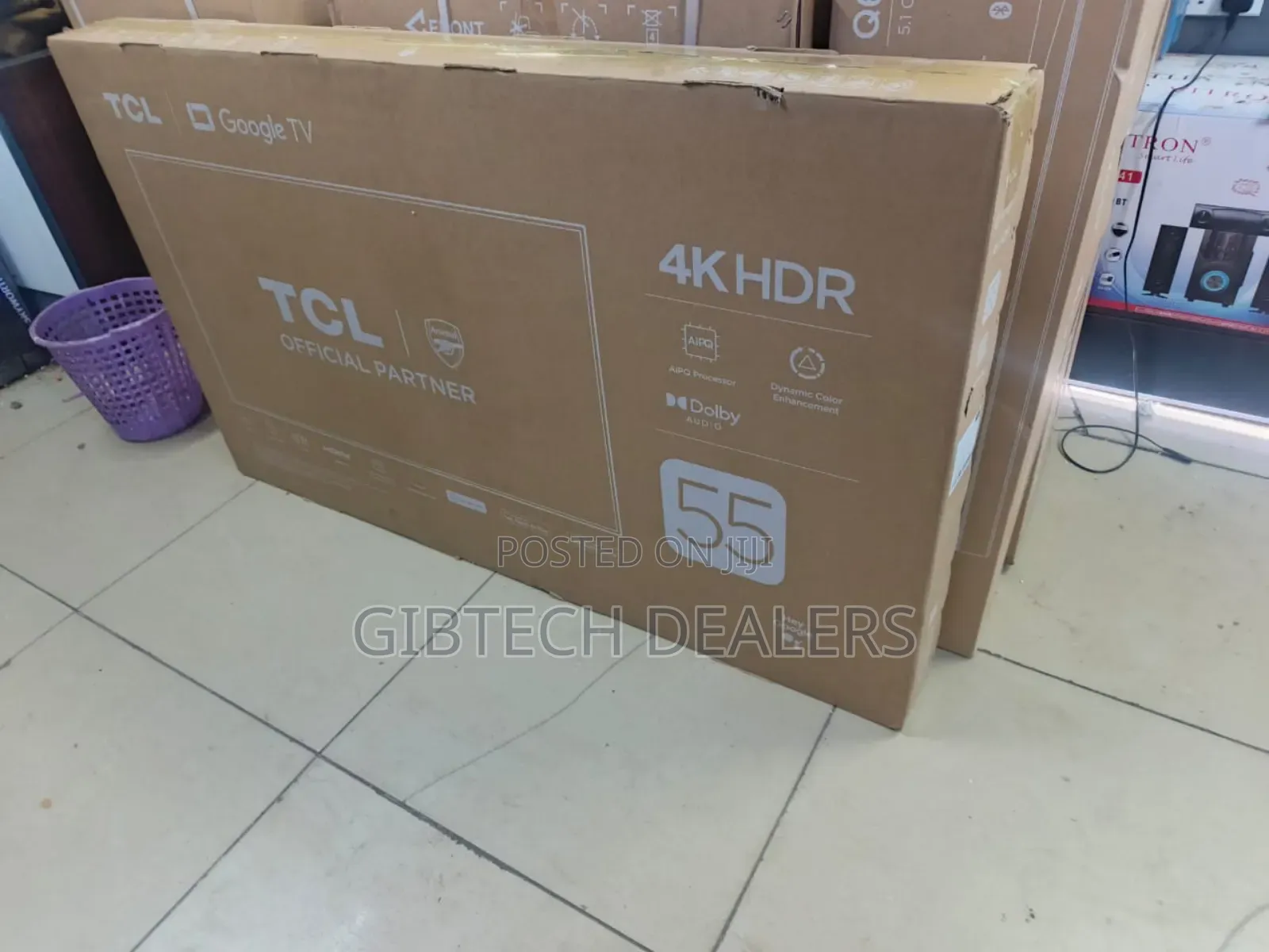 TCL 55 Inch Frameless Google Tv 55v6c