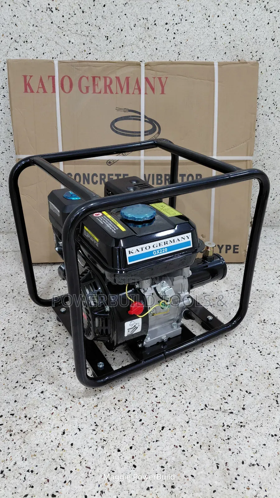 Original Kato Germany 8hp Concrete Vibrator With Shaft