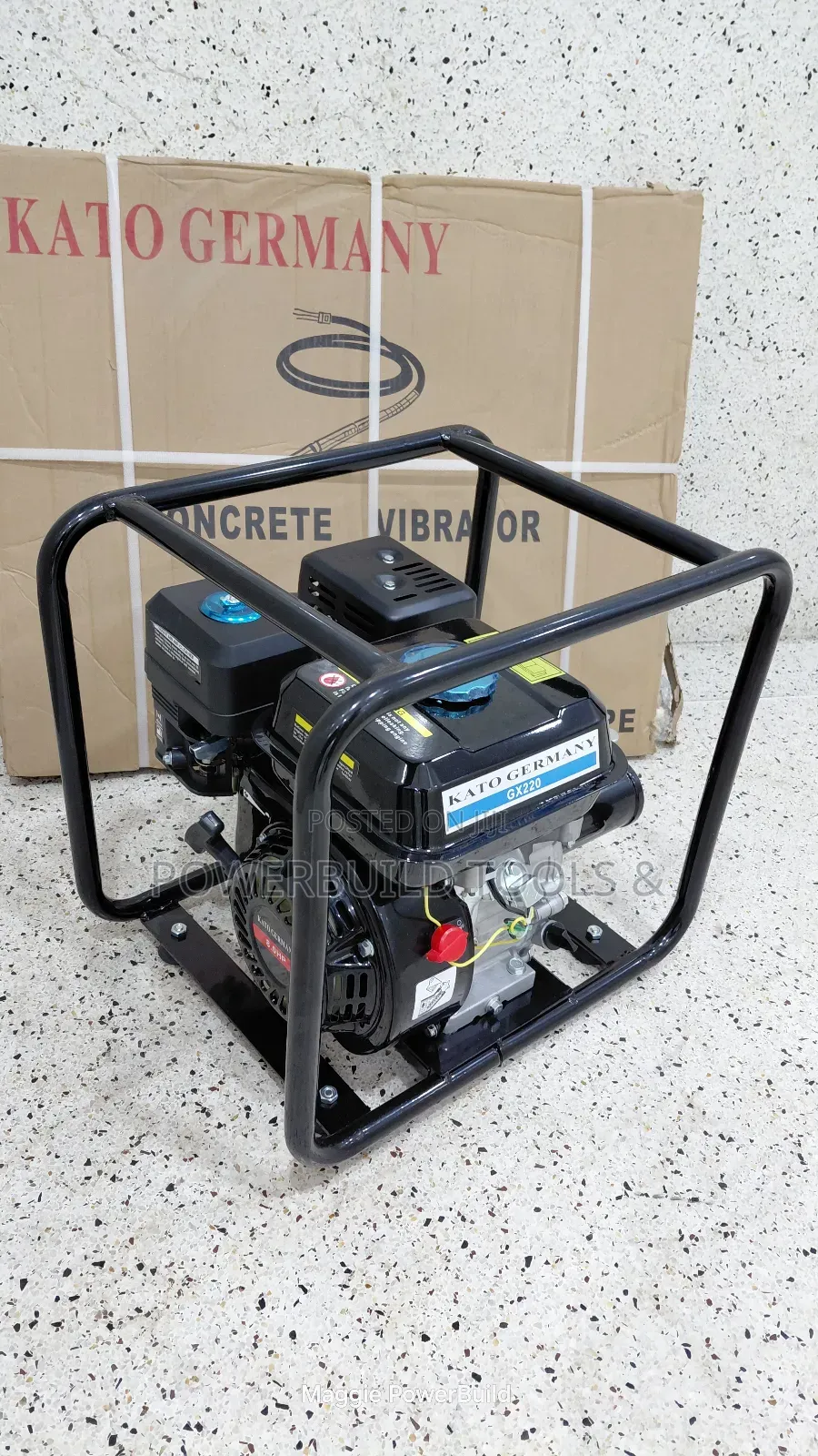 Original Kato Germany 8hp Concrete Vibrator With Shaft