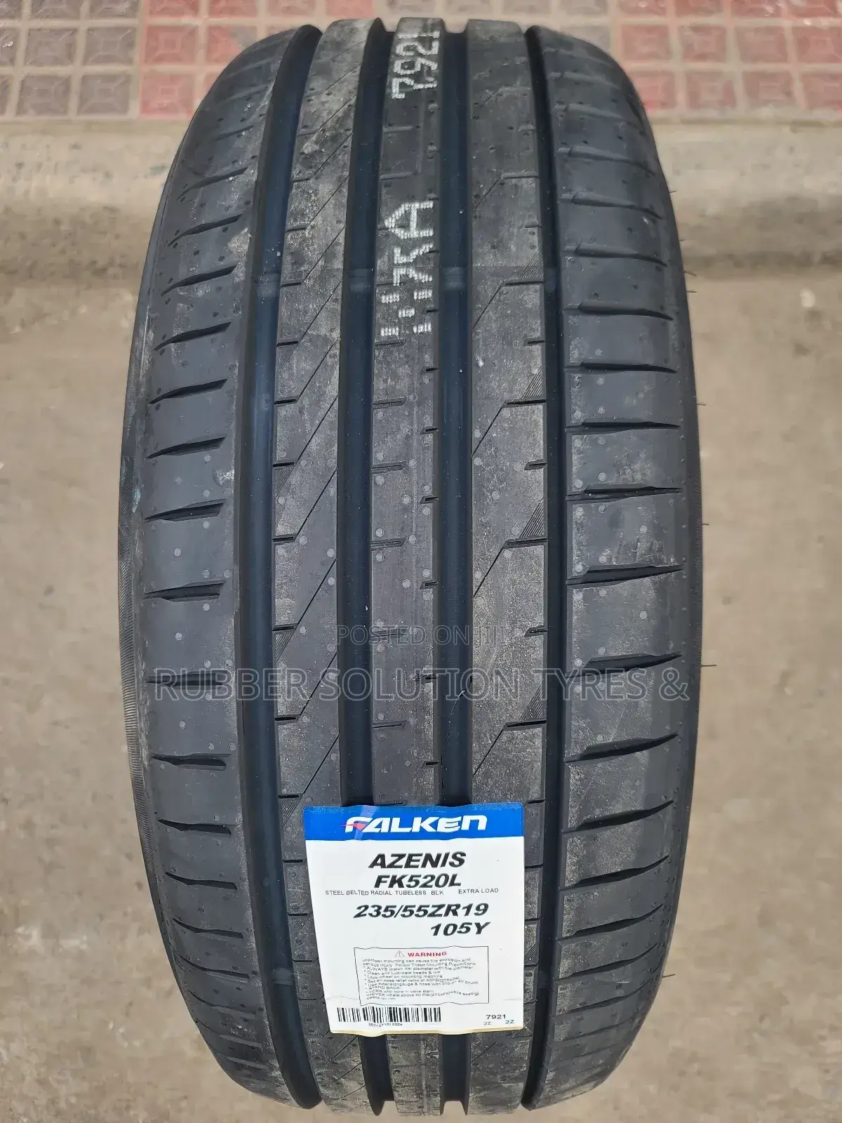 235/55r19 Falken Tires [Azenis] Made in Japan