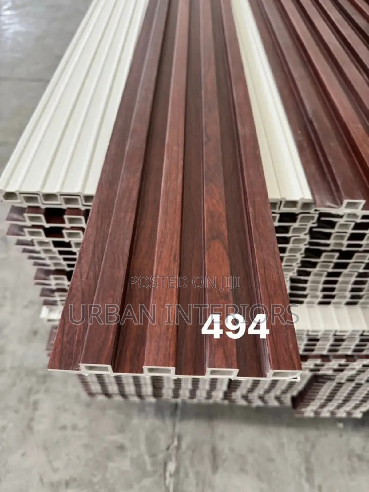 Brown Fluted Panels Brown Fluted Panels Code 494