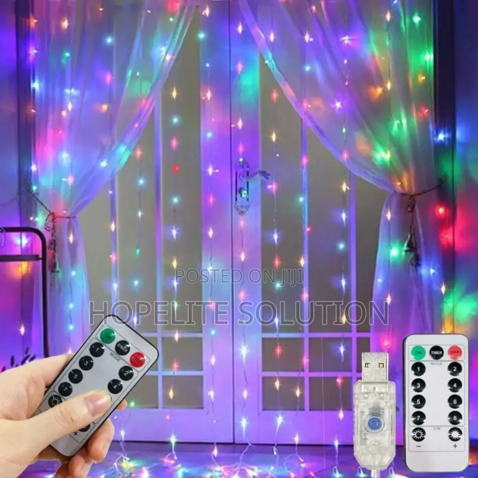 3m×3m Curtain Lights