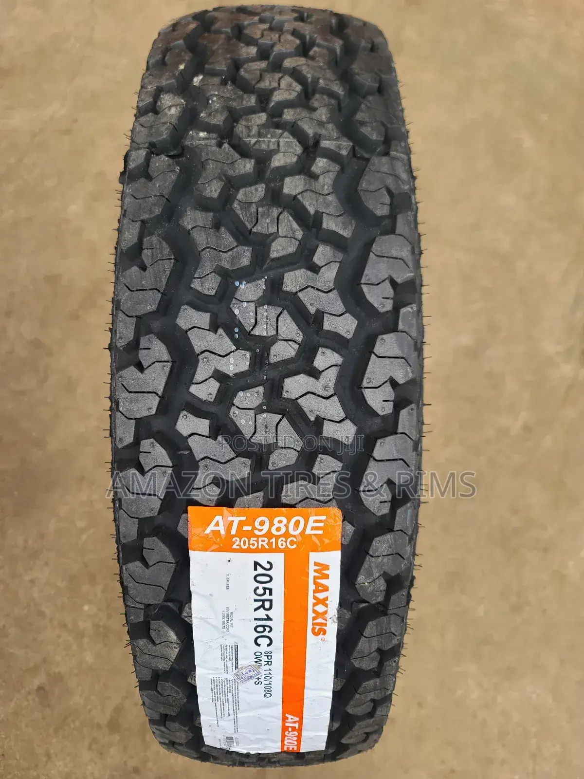 205 R16 C Maxxis Tyres Worm-Drive a/T980 All-Terrain
