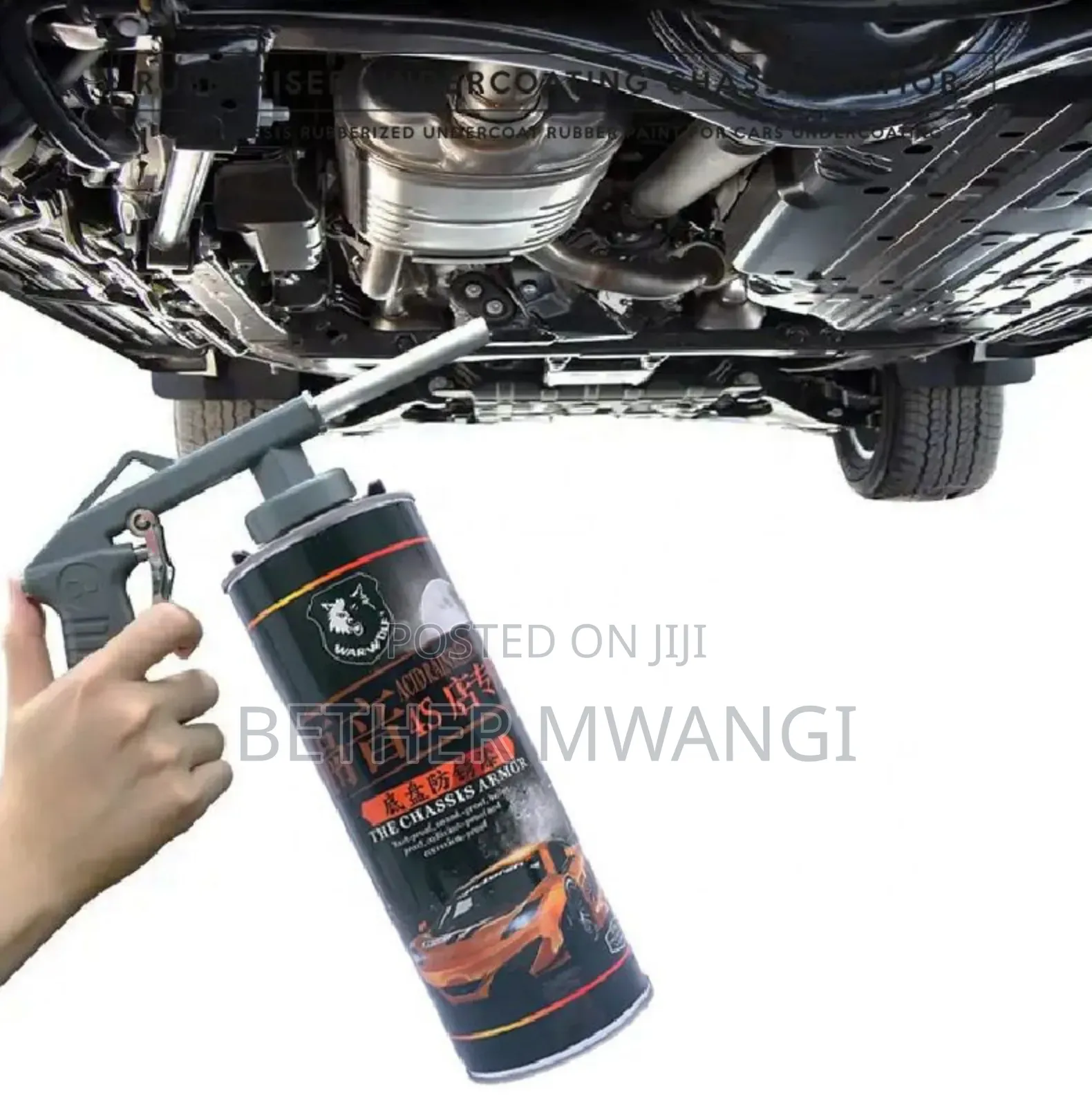 Rubberized Undercoating Chasis Armor In Kenya