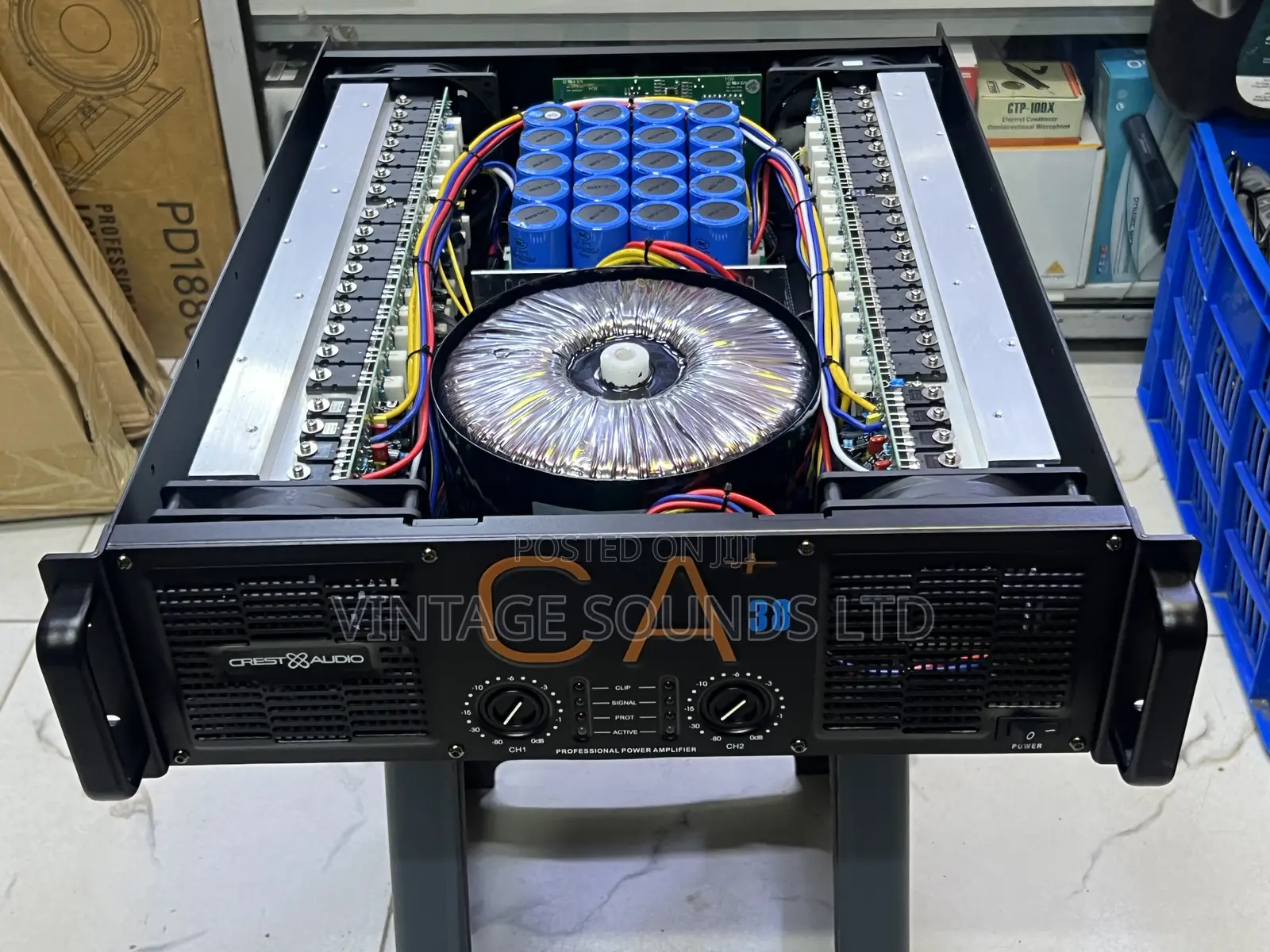 Crest Audio Ca38+ Professional Power Amplifier 136voltes ( 9600wats)