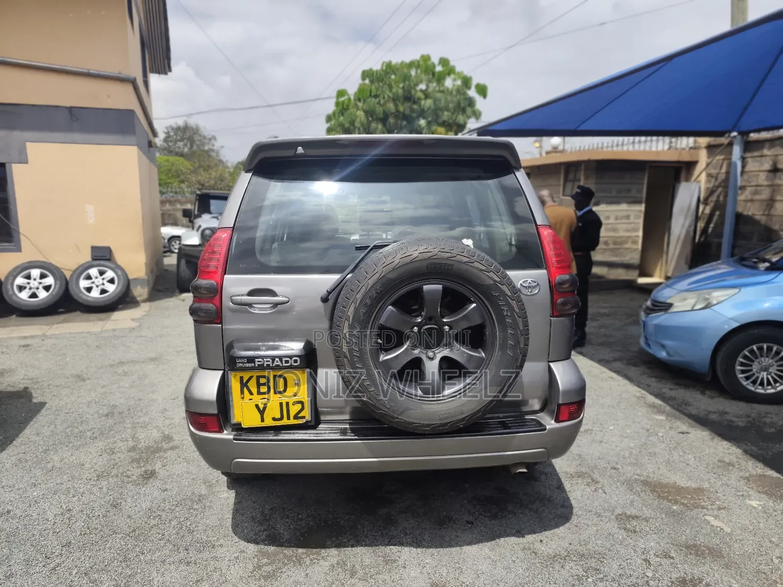 Toyota Land Cruiser Prado 3.0 D-4D 5dr 2008 Gray