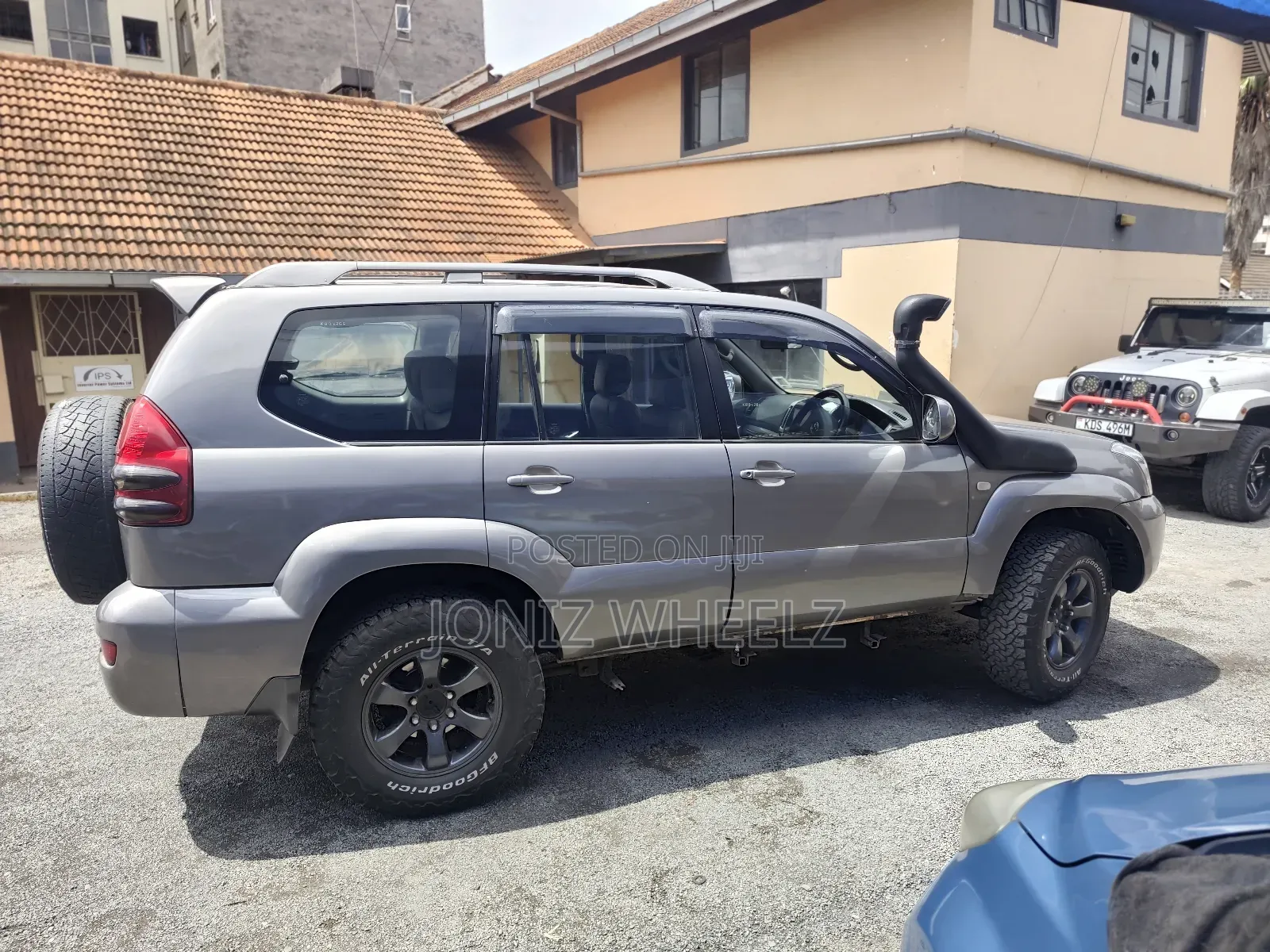 Toyota Land Cruiser Prado 3.0 D-4D 5dr 2008 Gray