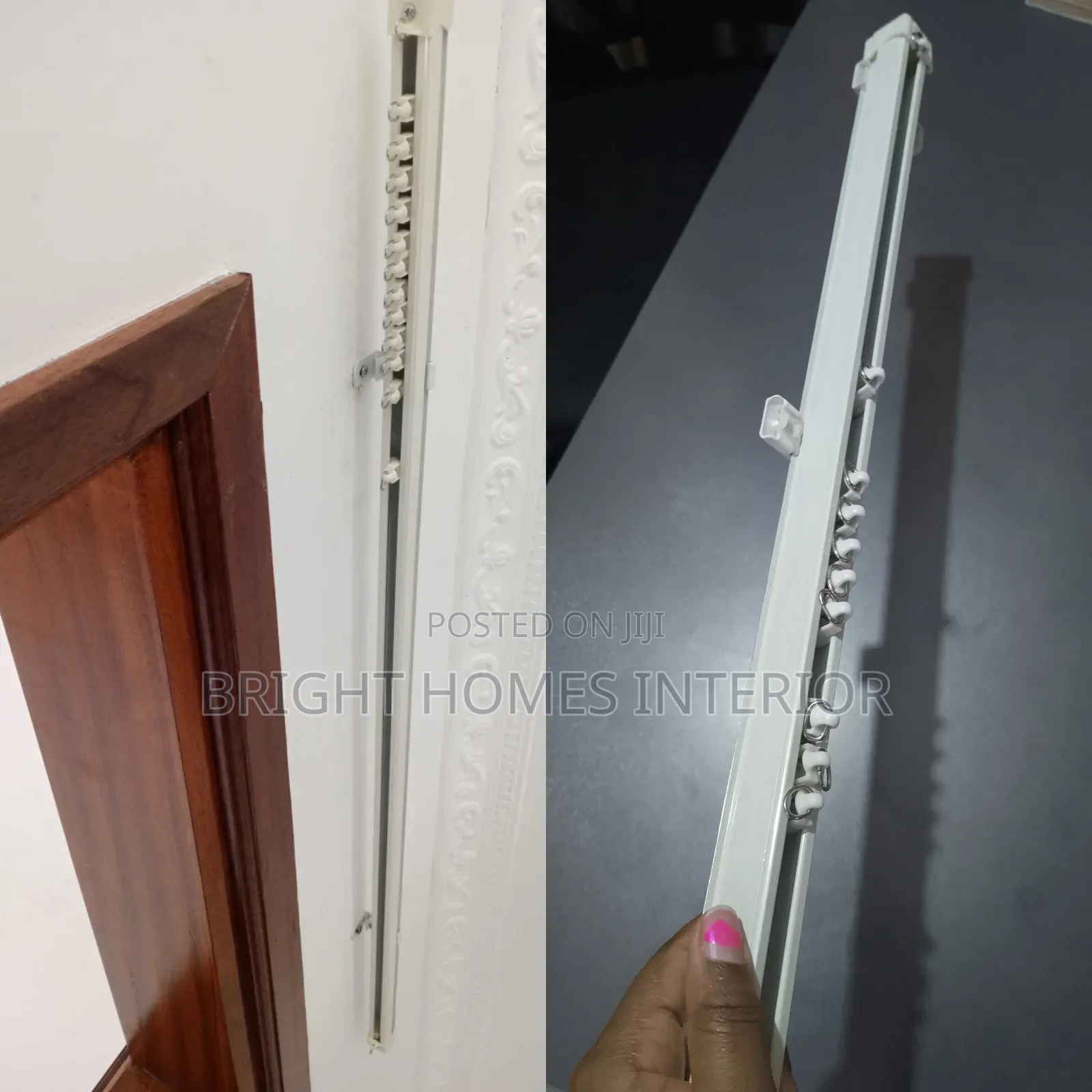 Single Rail Aluminum Strong Window Rail