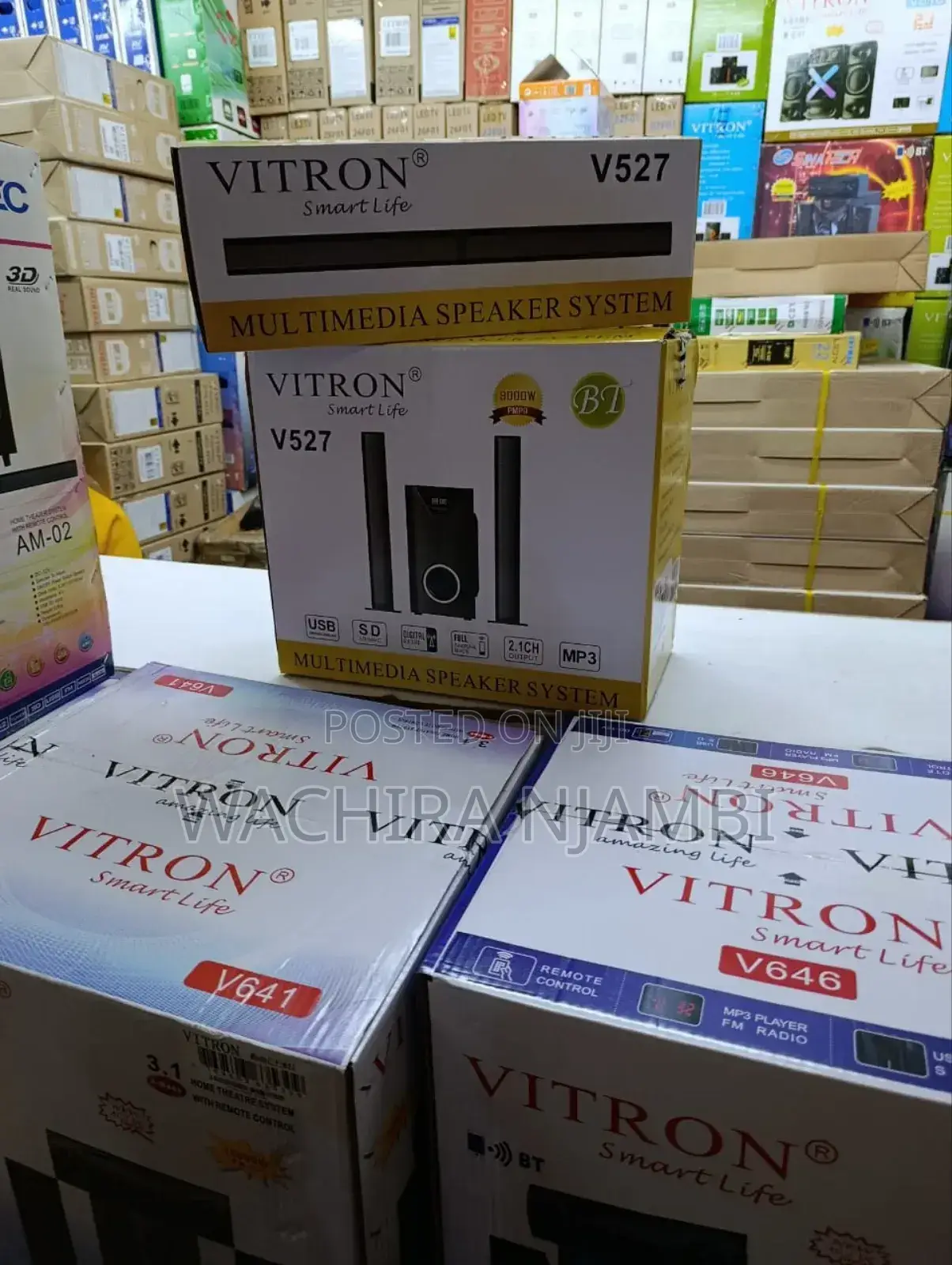Vitron V527 2.1ch 9000watts Multimedia Speaker System