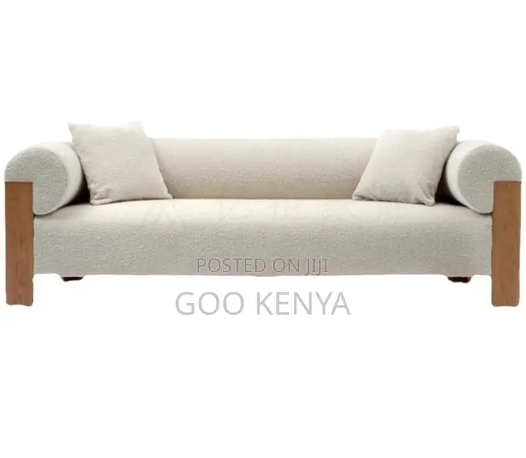 Home Sofa; Solid Wood Fabric Loveseat Sofa for Living Room or Hotel