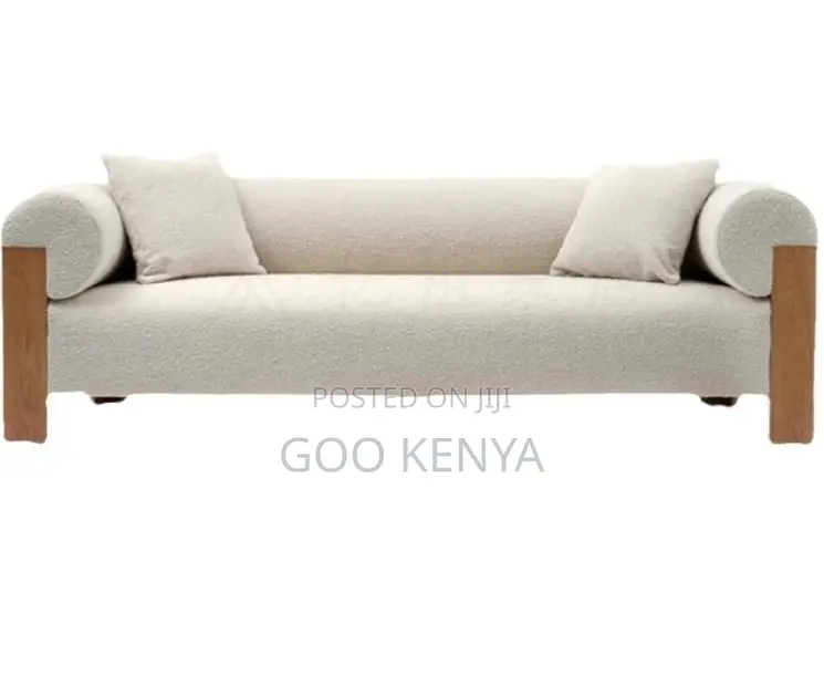 Home Sofa; Solid Wood Fabric Loveseat Sofa for Living Room or Hotel