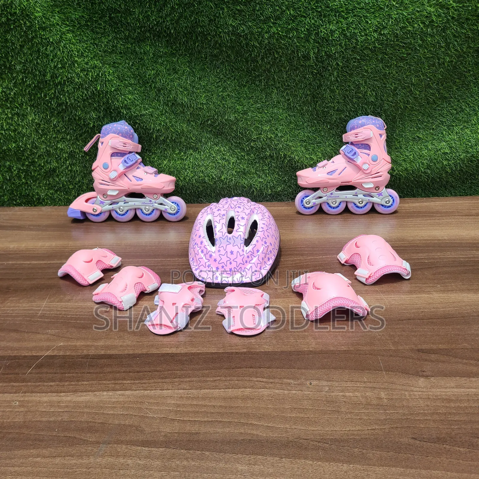 Pink Adjustable Best Quality Kids Skates