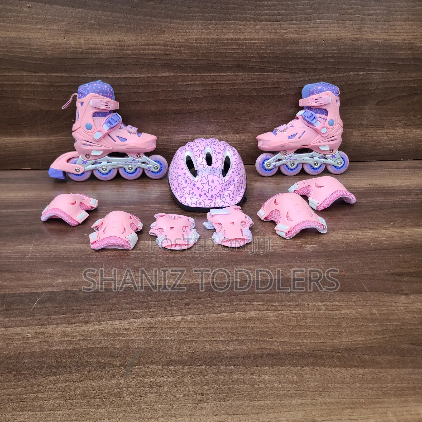 Pink Adjustable Best Quality Kids Skates