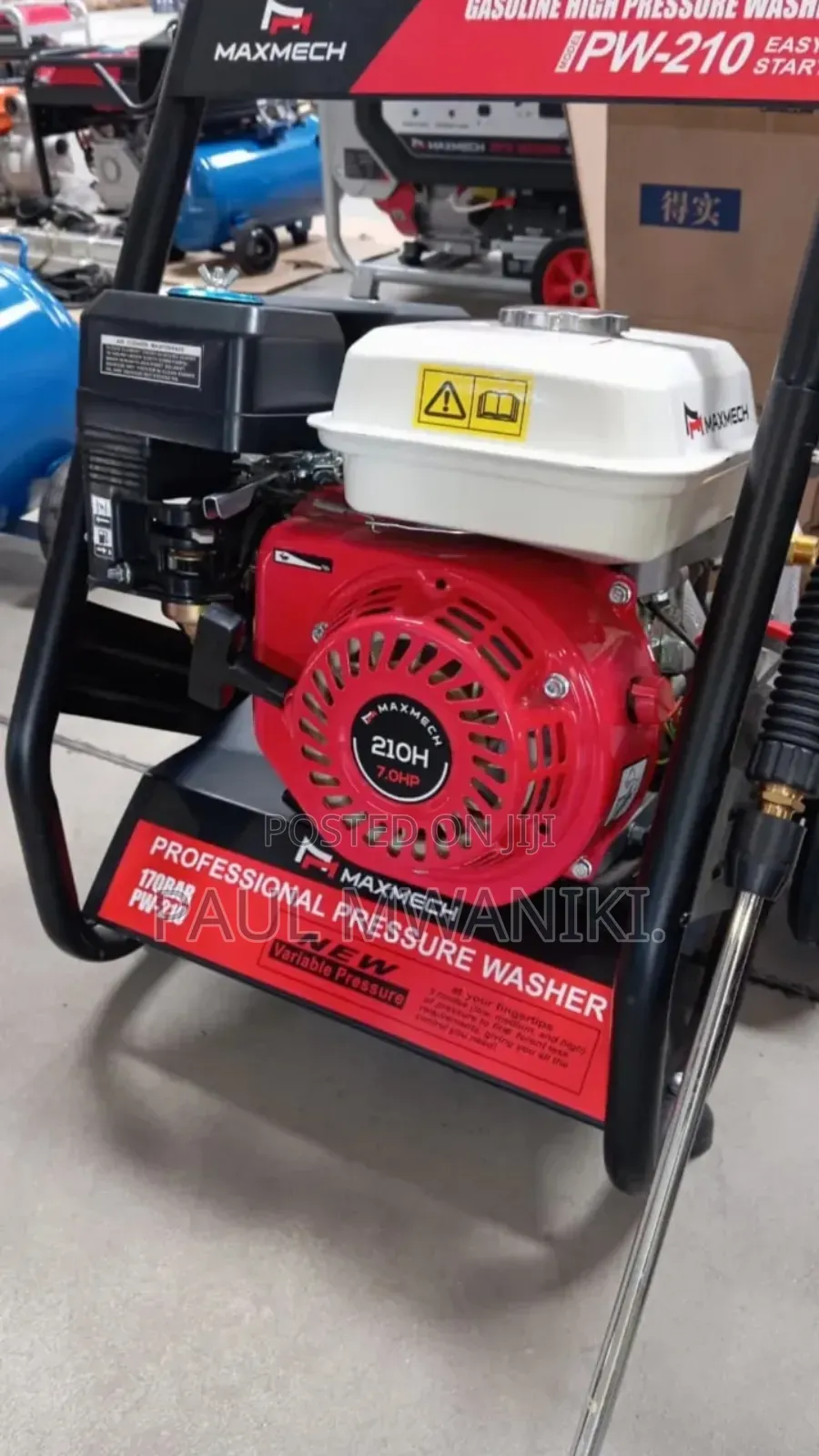 Maxmech Gasoline High Pressure Washer