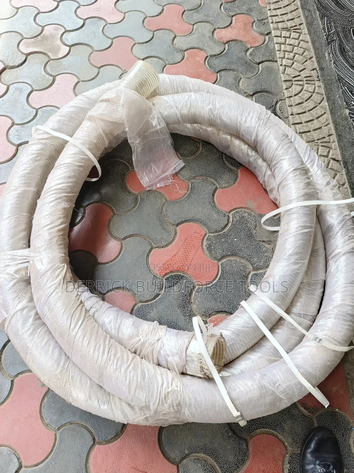 Clear Wired 4" PVC Suction Pipe(Sold Per Metre)