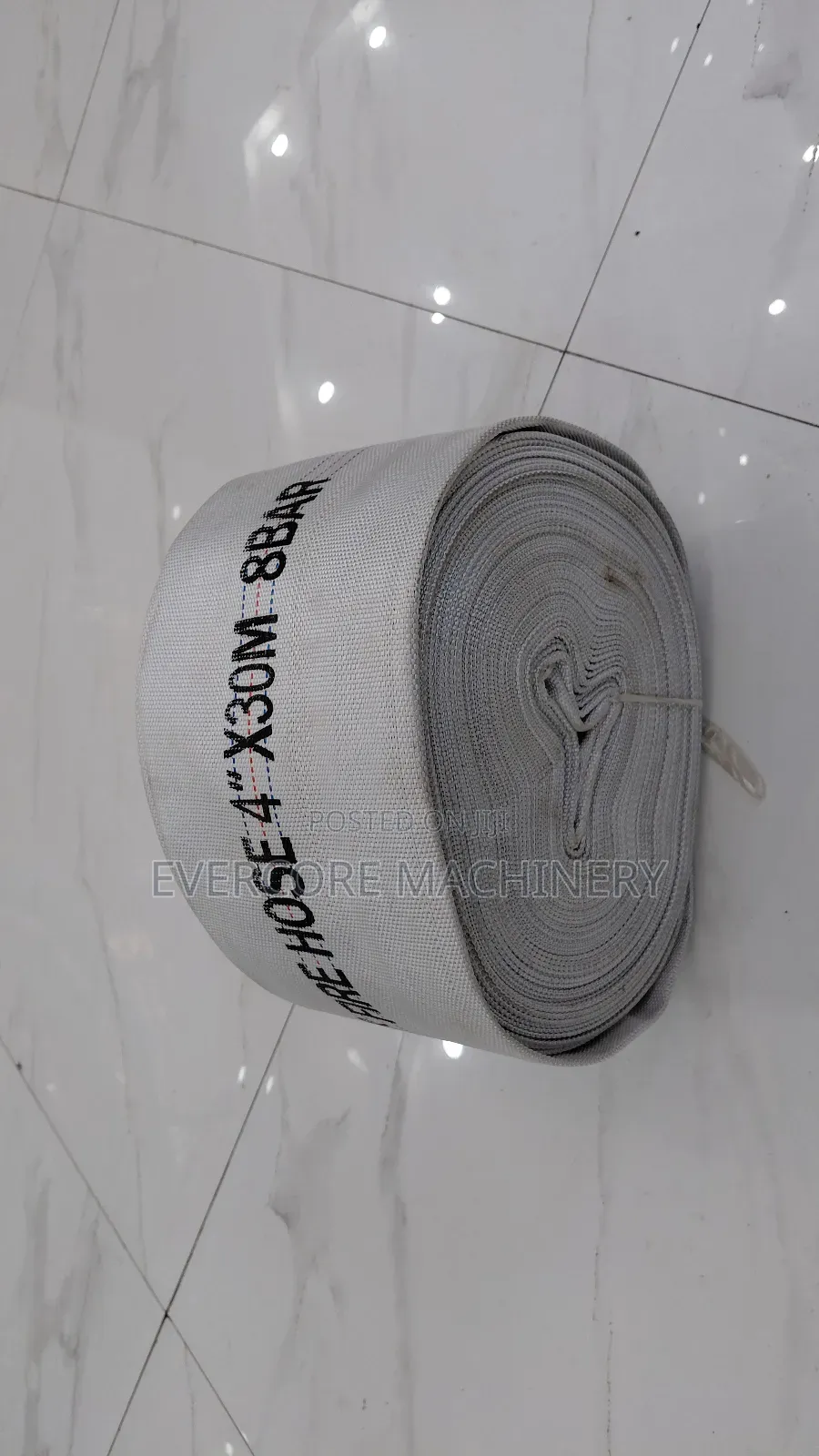 Canvas Firehose 4inch 30metres Length.