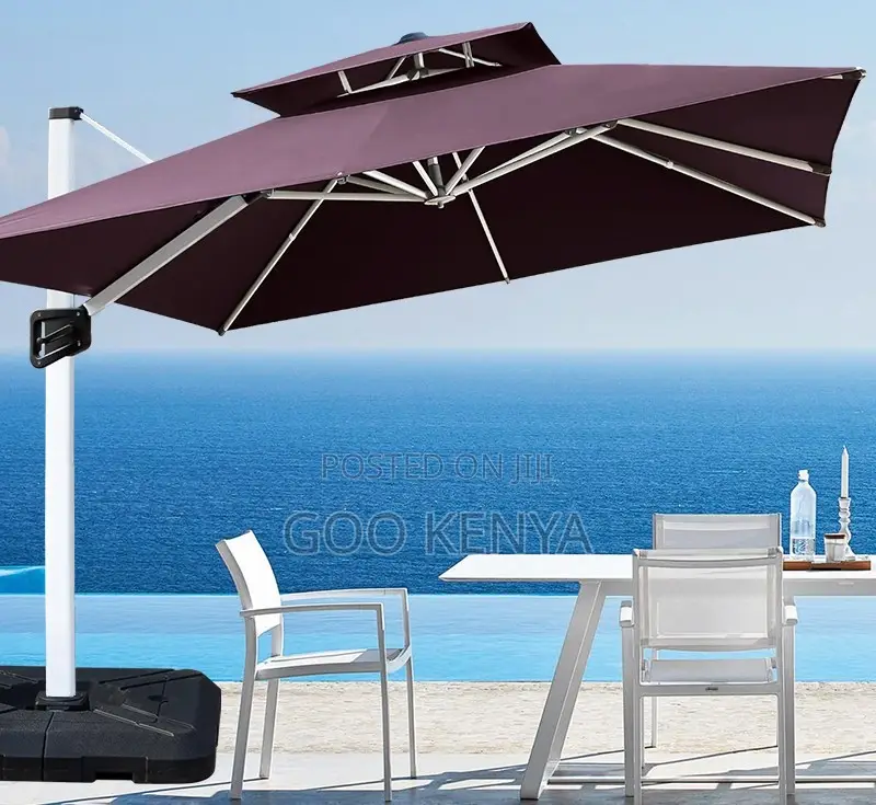 Home Outdoor Umbrella; Design Big Folding Sunshade Umbrella for Garden