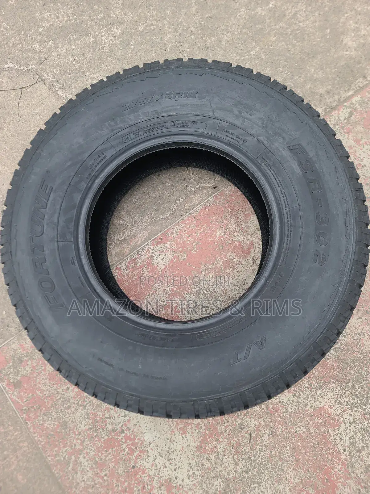 275/70r16 Fortune  Tires Fsr-302[All-terrain ]