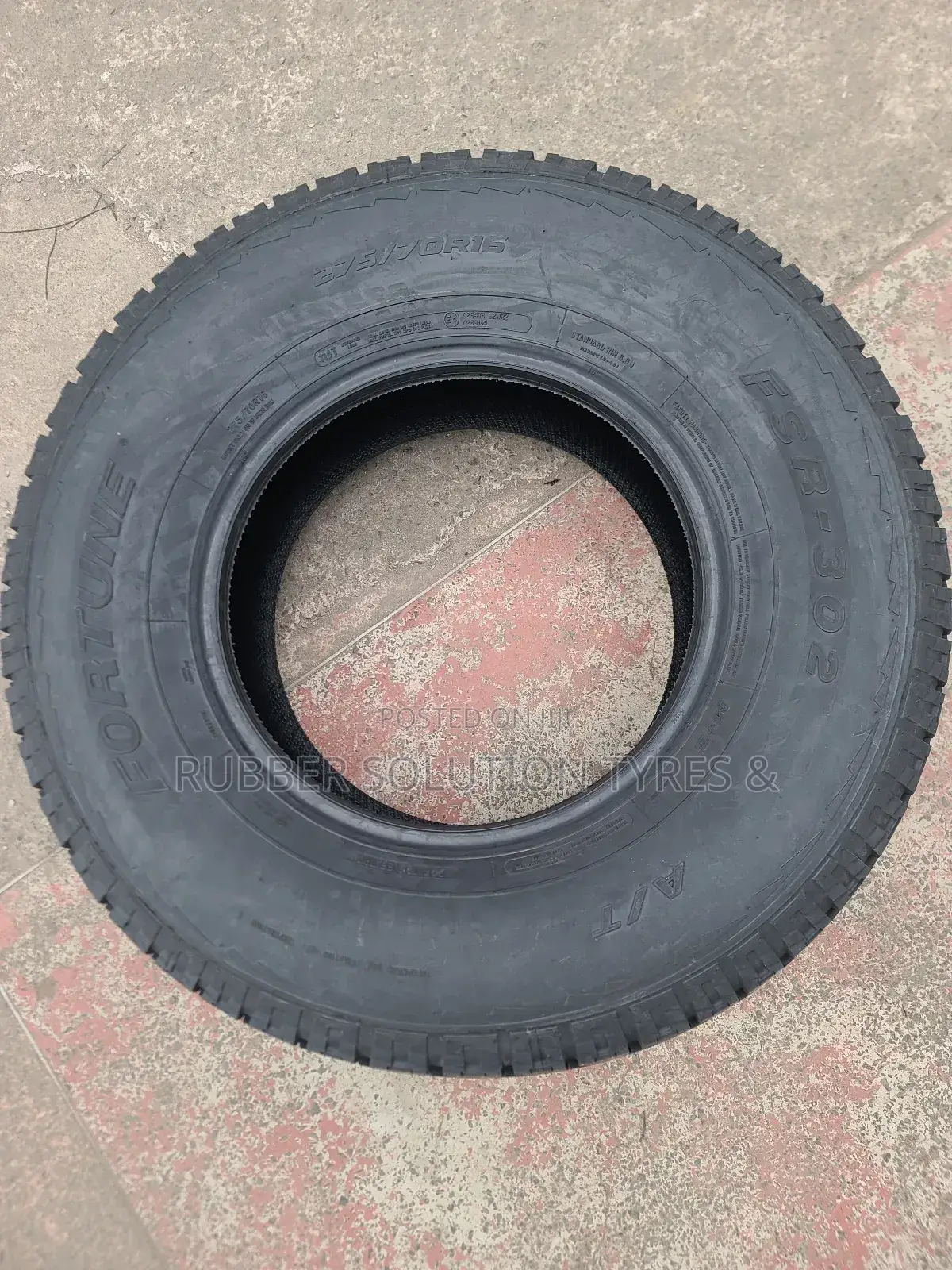 275/70r16 Fortune  Tires Fsr-302[All-terrain ]