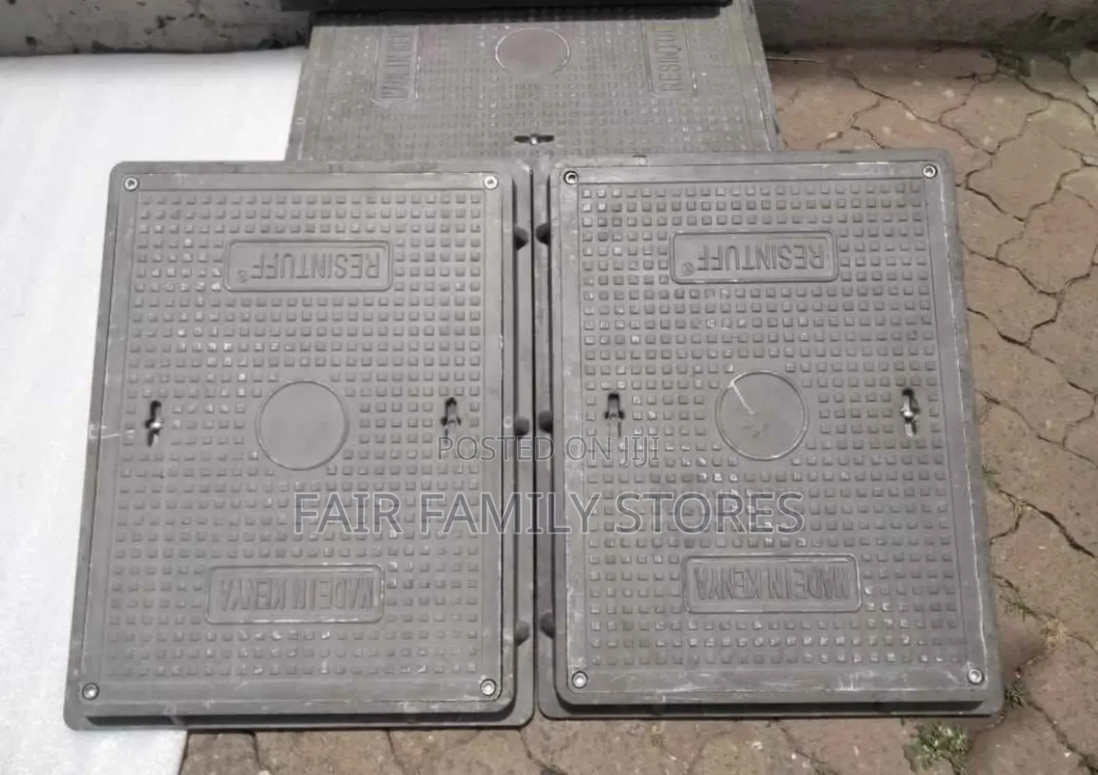 Reinforced Lockable Manhole Cover