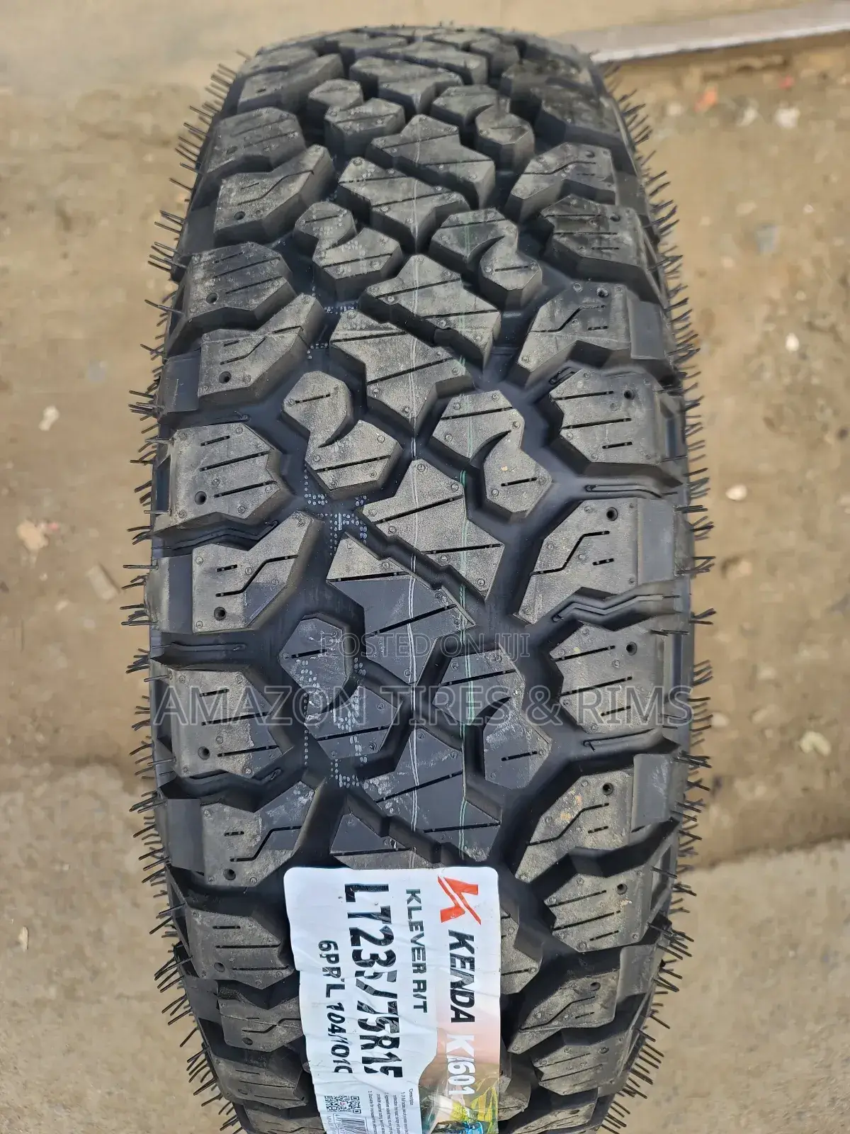 235/75 R15 Kenda Tyres Klever R/T L/T 6pr