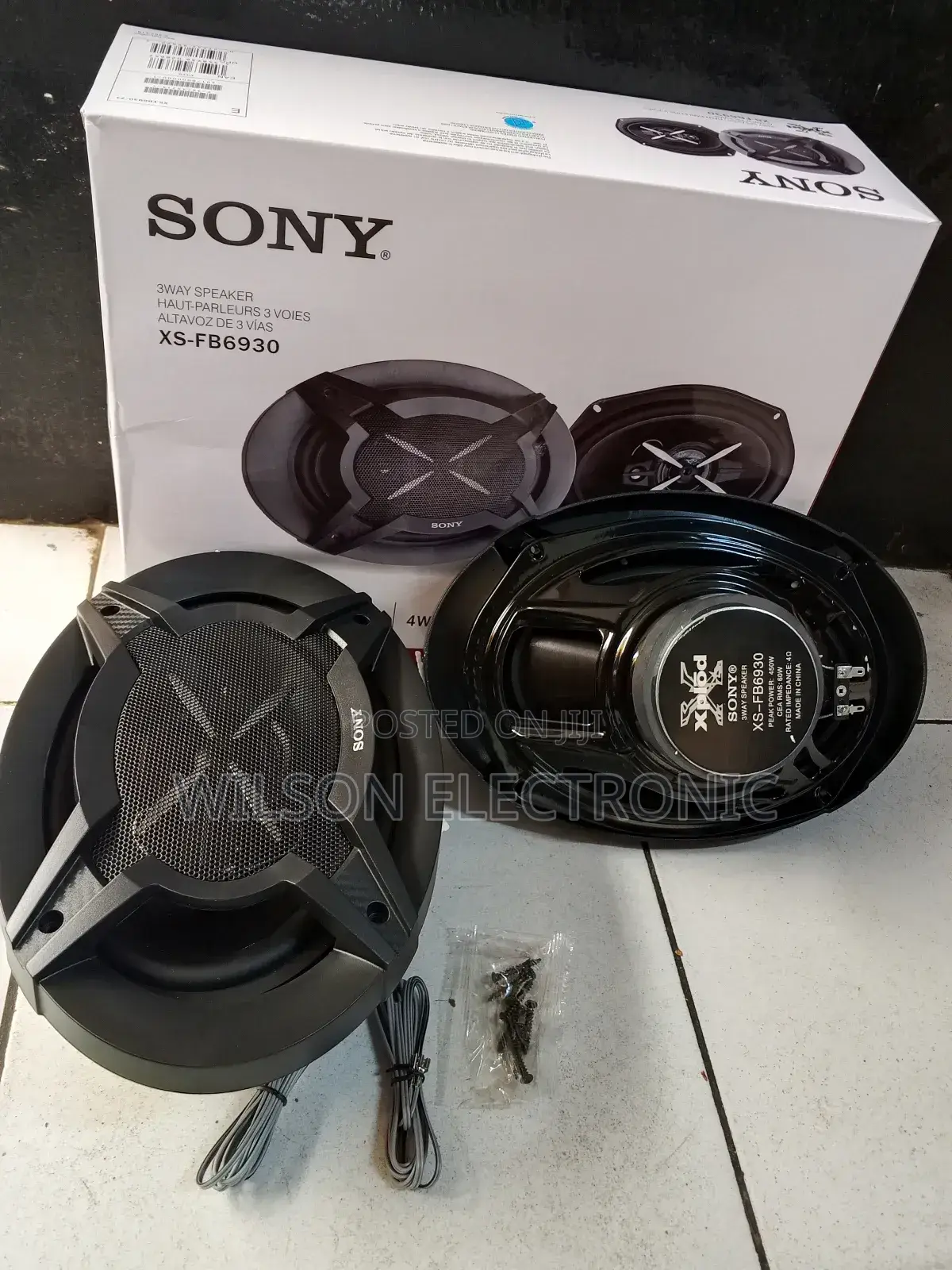 Sony Car Audio Speakers. 450w