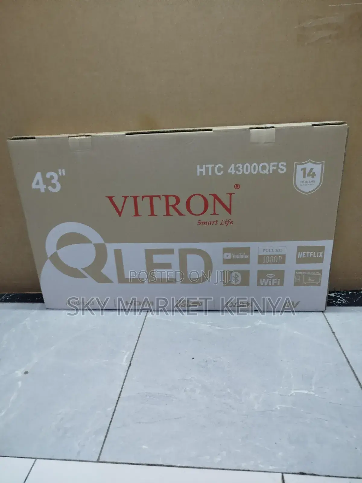 Vitron 43"Qled Tv