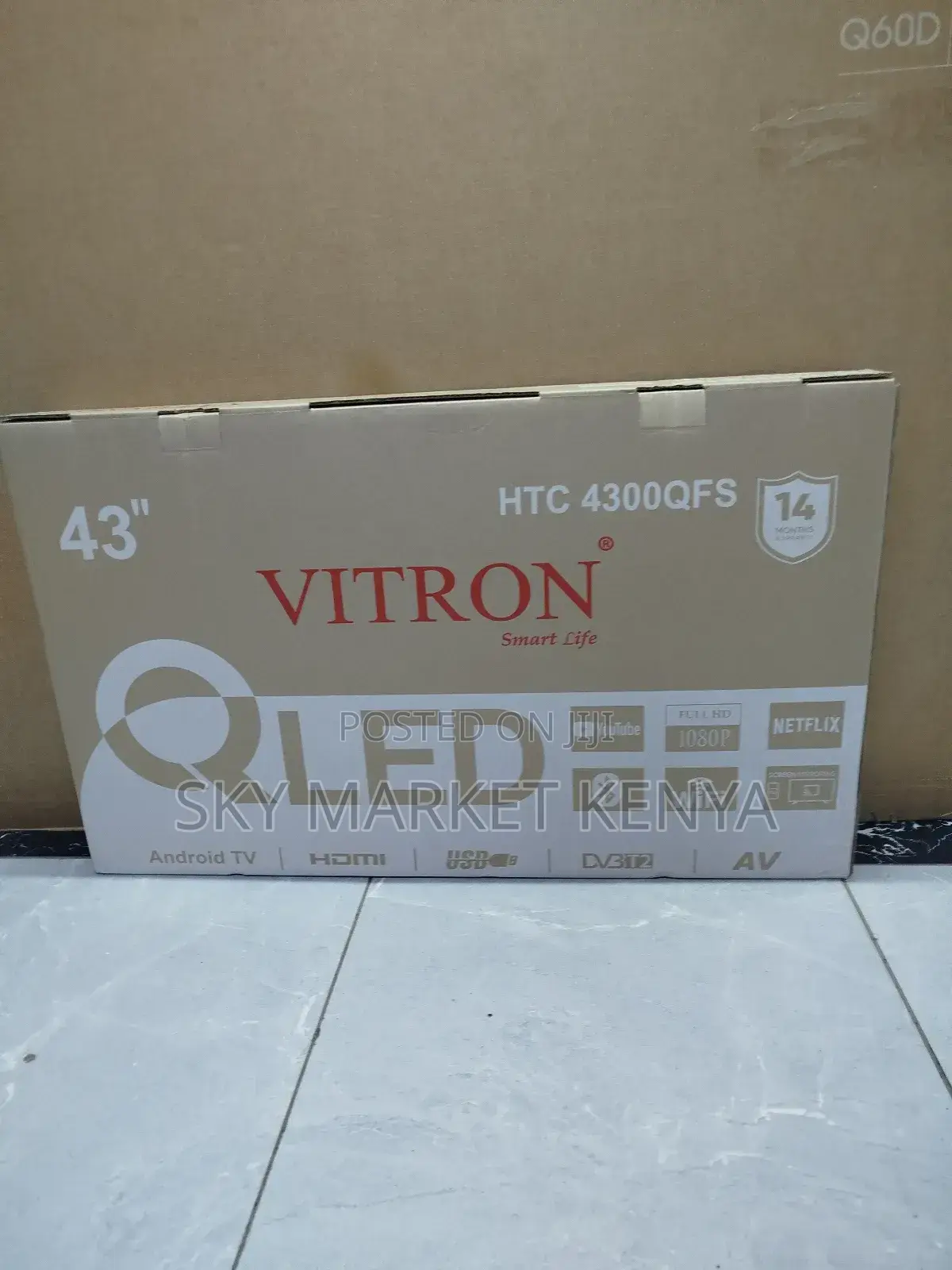 Vitron 43"Qled Tv