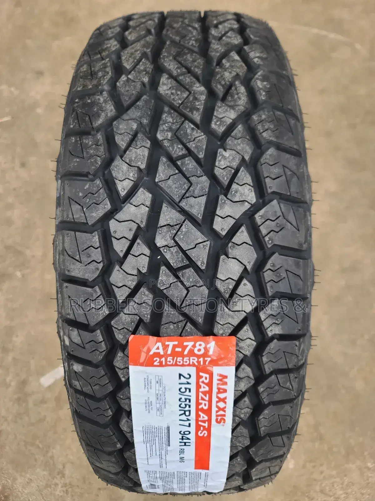 215/55r17 A/T781 Maxxis Tires Razr