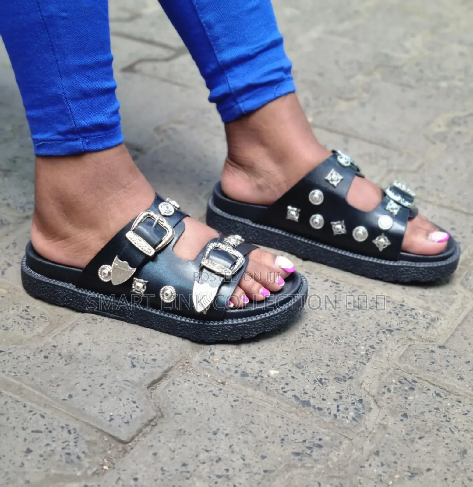 *Studded Double Buckle*