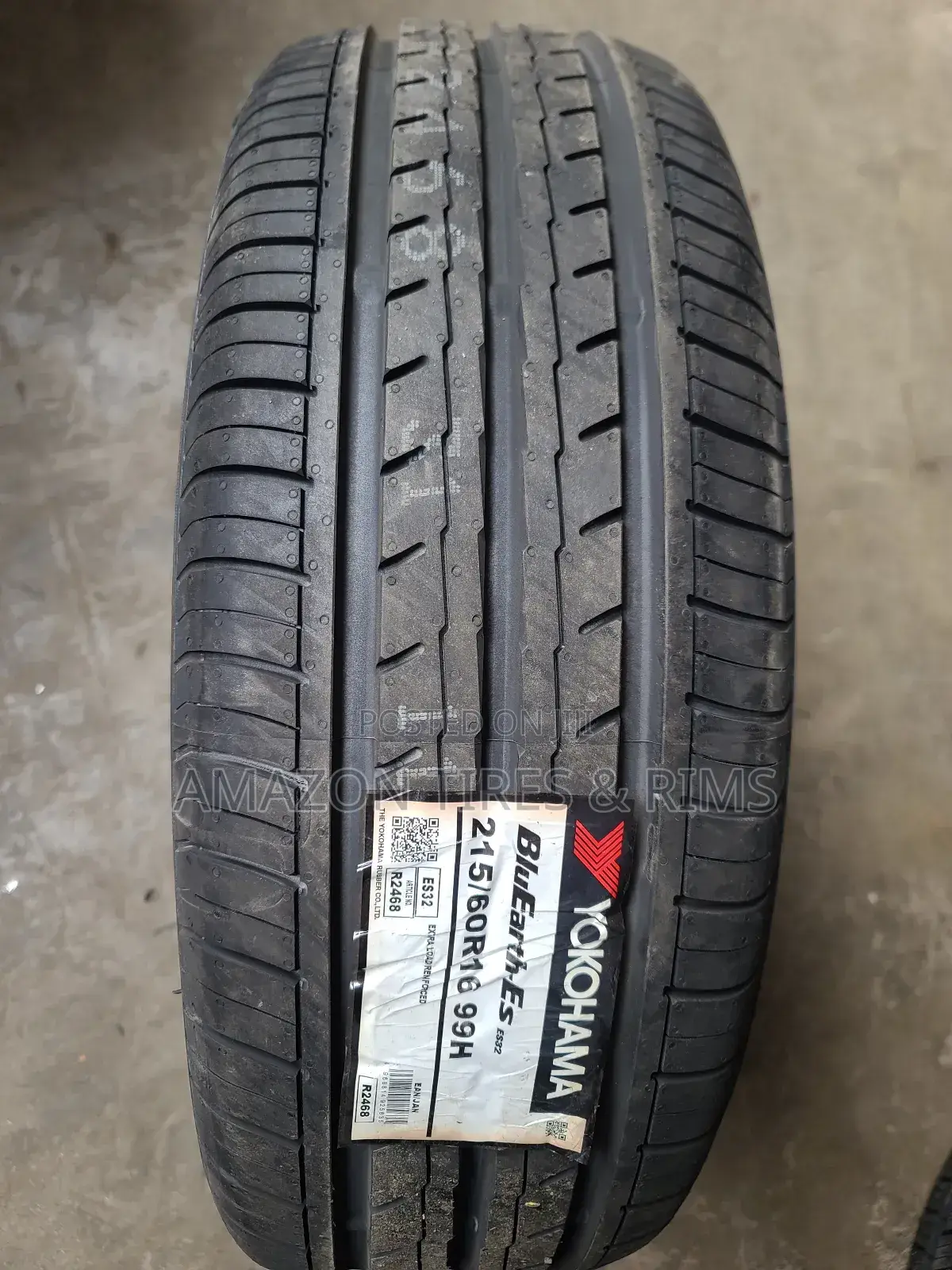 215/60r16 Yokohama Tyres 99 H